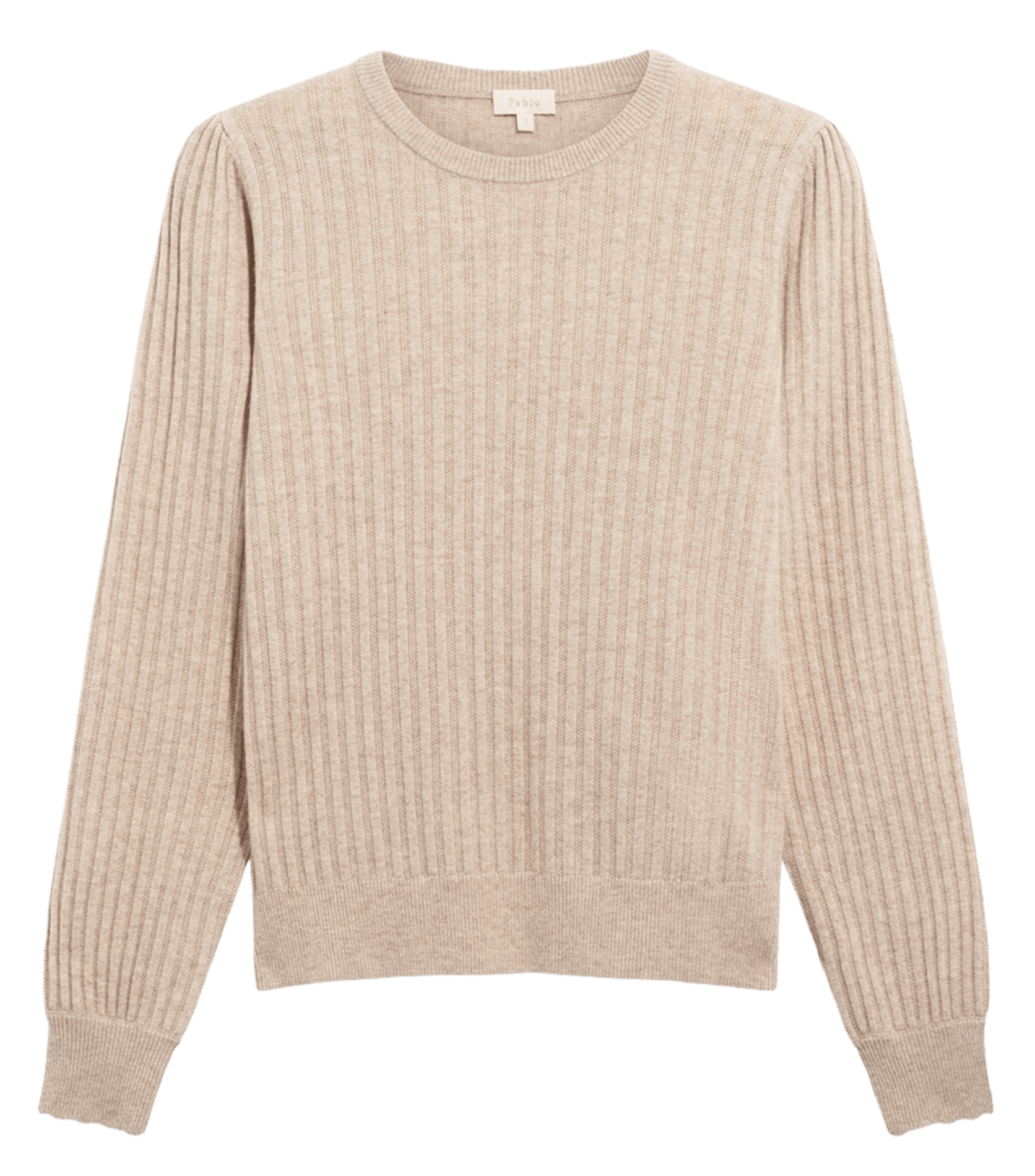 Pull col rond en laine PABLO