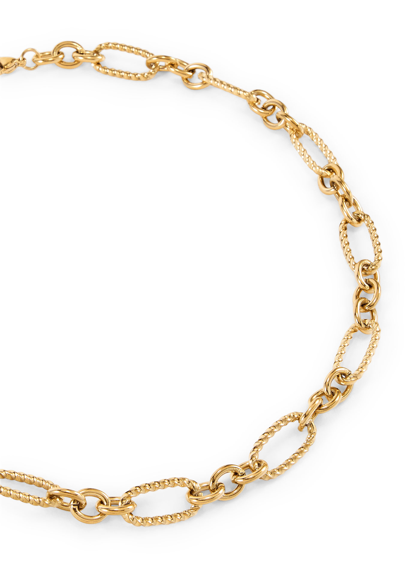 Chain link necklace AU PRINTEMPS PARIS Golden