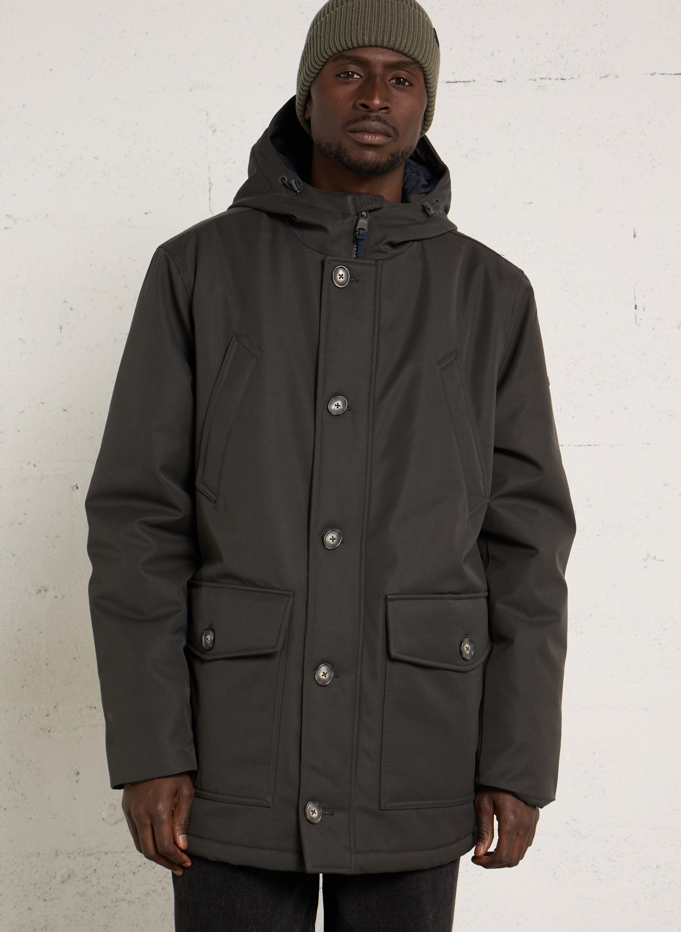 Weiter Kapuzenparka mit Stehkragen EDEN PARK