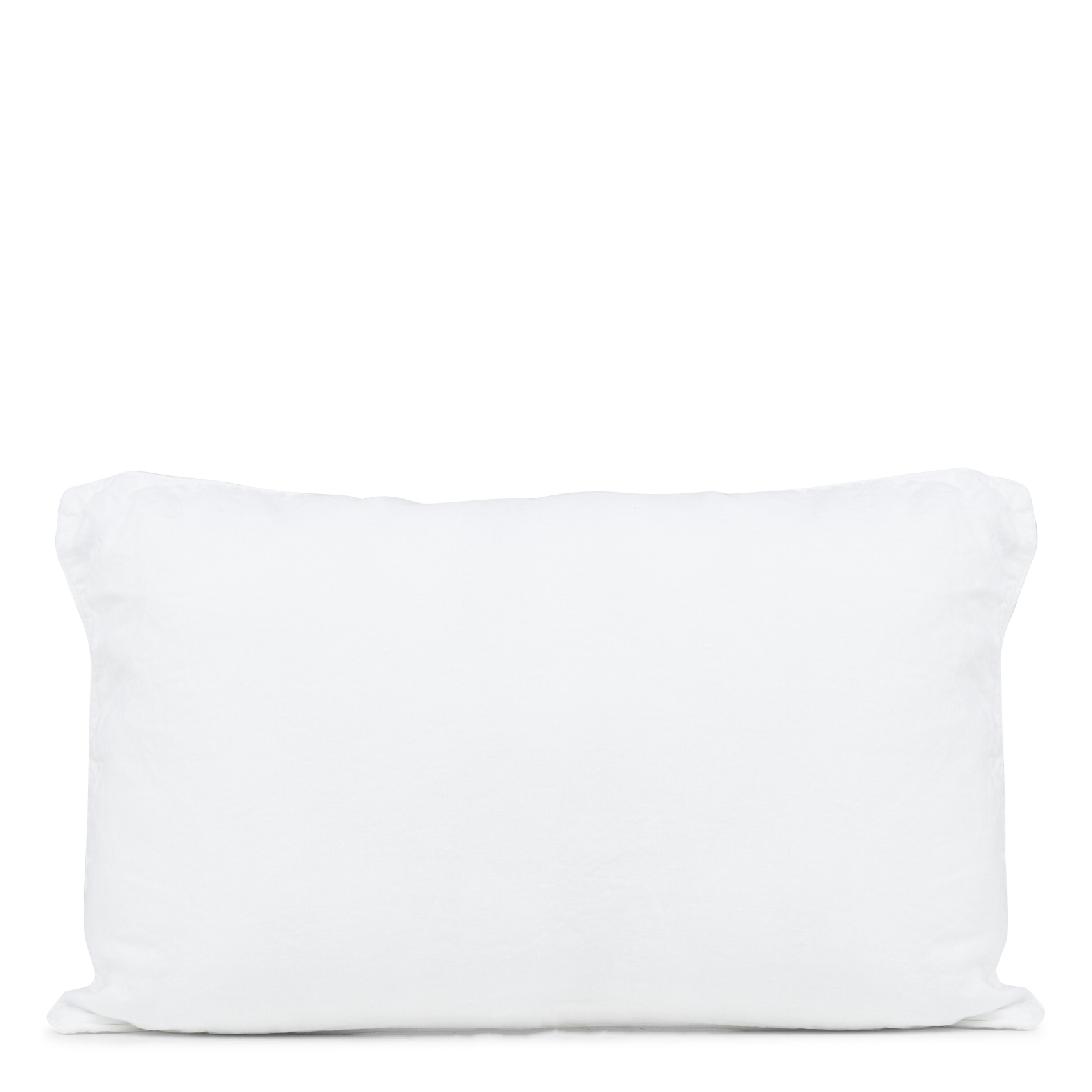 Coussin en lin lavé AU PRINTEMPS PARIS MAISON Blanc