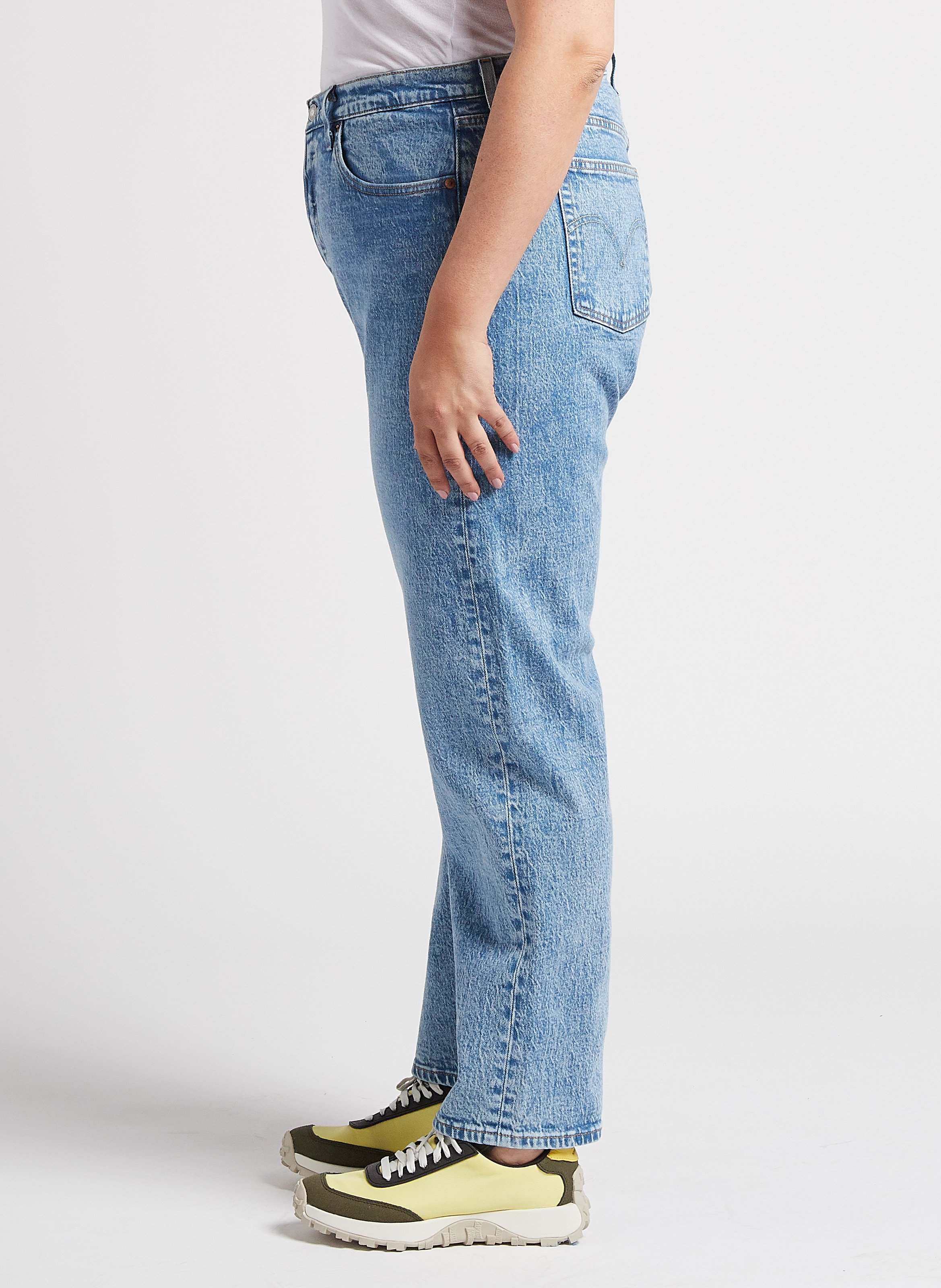 Straight Cut Stone Washed Jeans aus Baumwoll-Mix LEVI'S Bleached Jeans