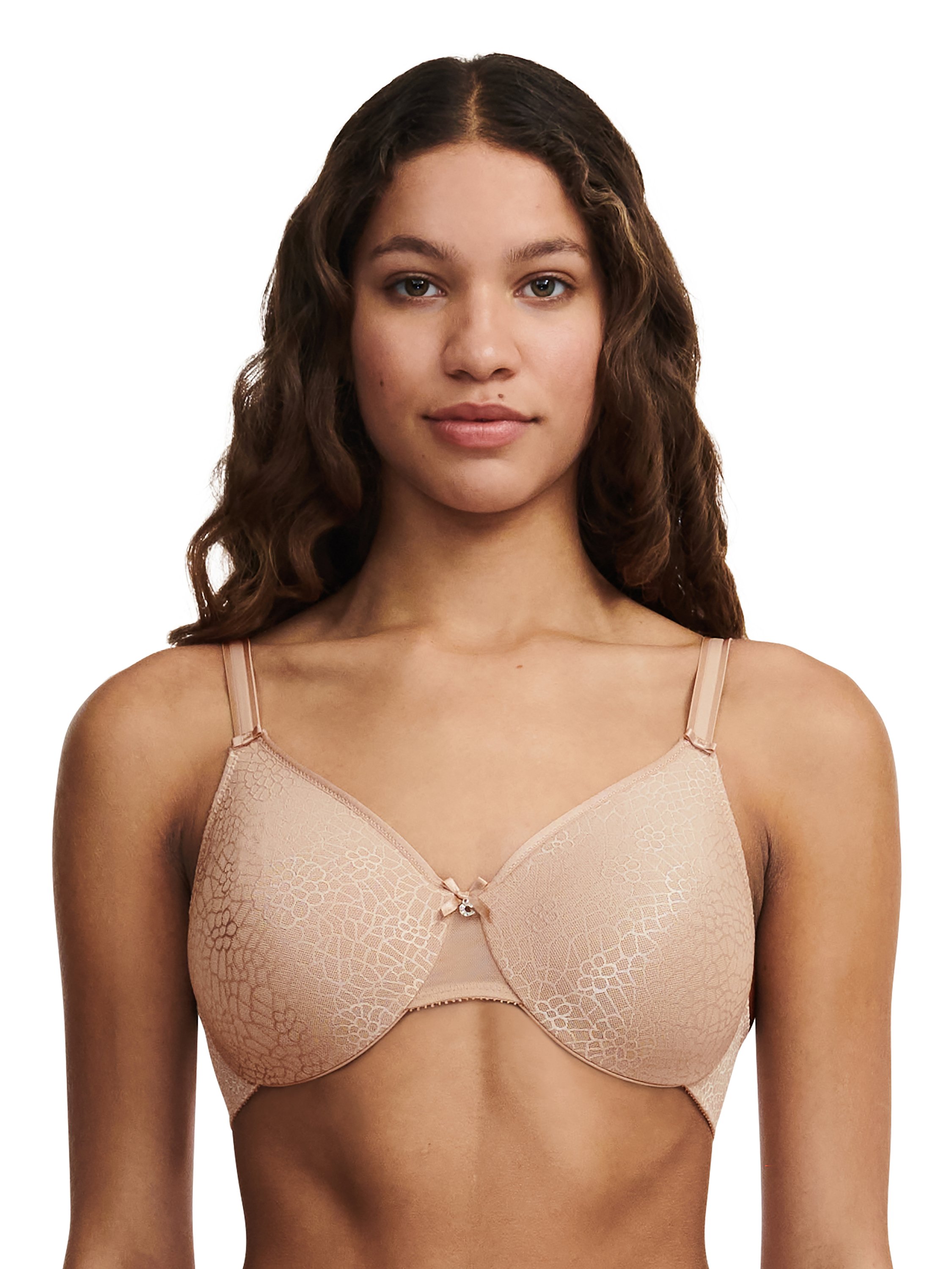 Moulded full-cup bra CHANTELLE Beige