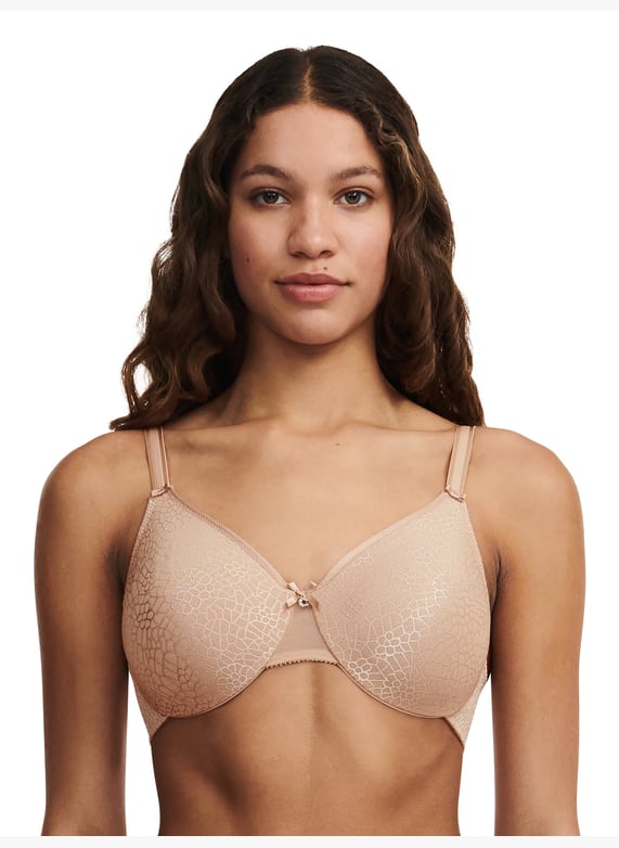 Moulded full-cup bra | Beige by CHANTELLE Moulded full-cup bra Beige