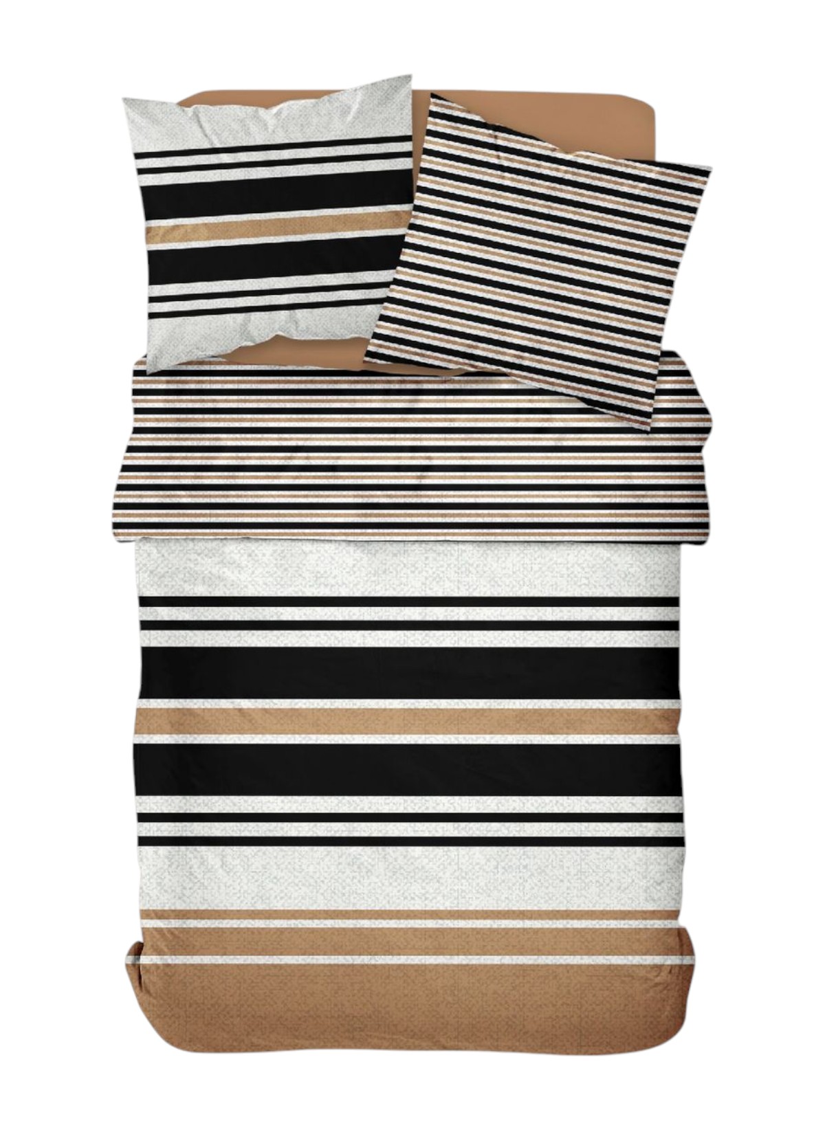 Printed cotton bed set TODAY LINGE DE MAISON Orange