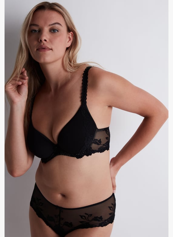 Spacer plunge bra | Black by AUBADE Spacer plunge bra Black
