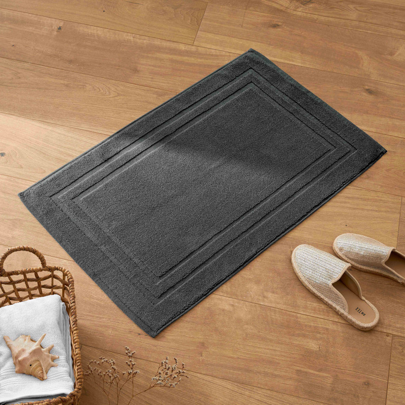 100% combed cotton bath mat COTON PUR