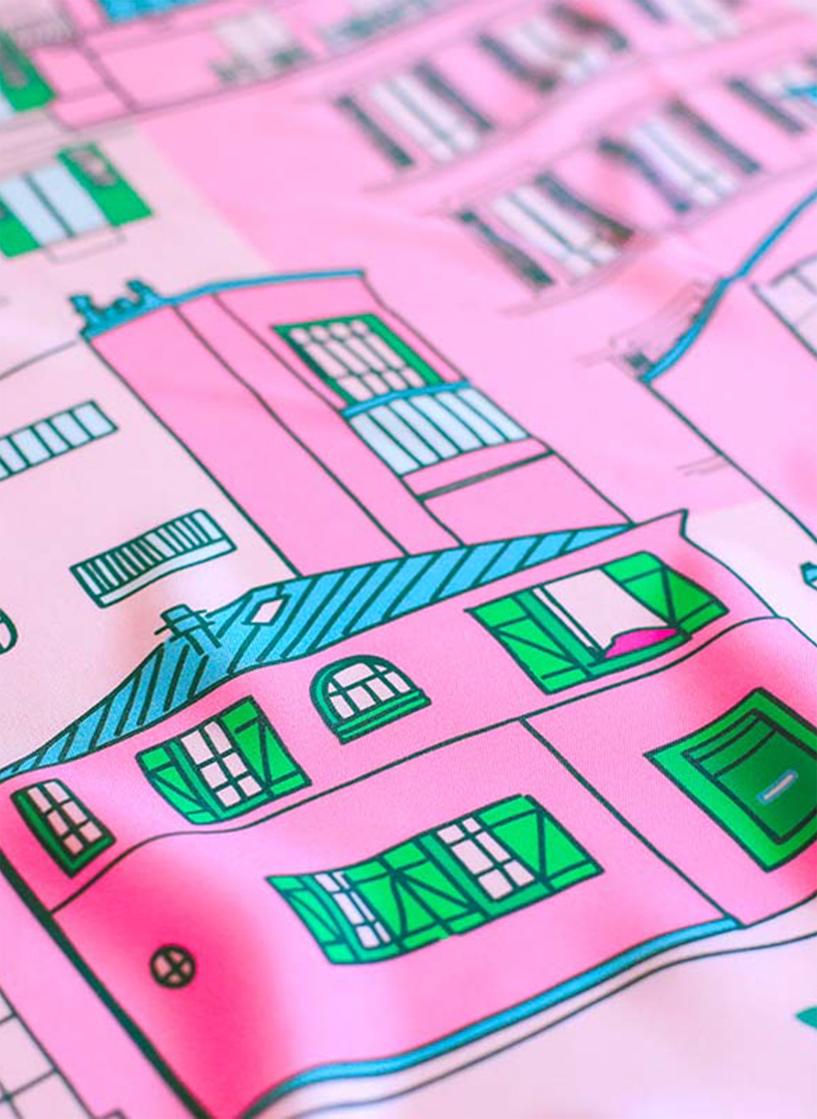 Floaty silk scarf PETITJEAN PARIS Multicolored