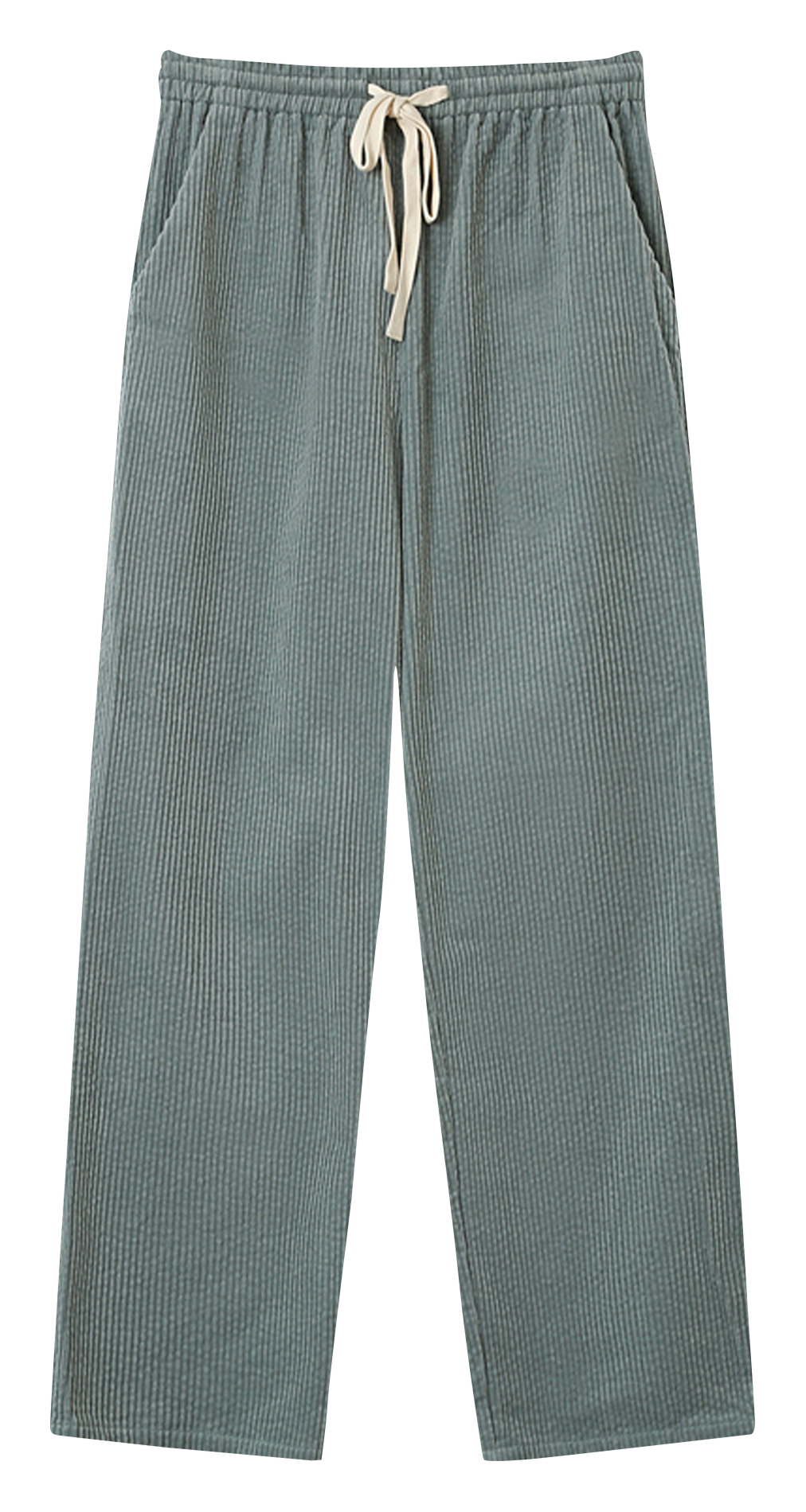 Slim-fit cotton cargo pants GRACE ET MILA Green
