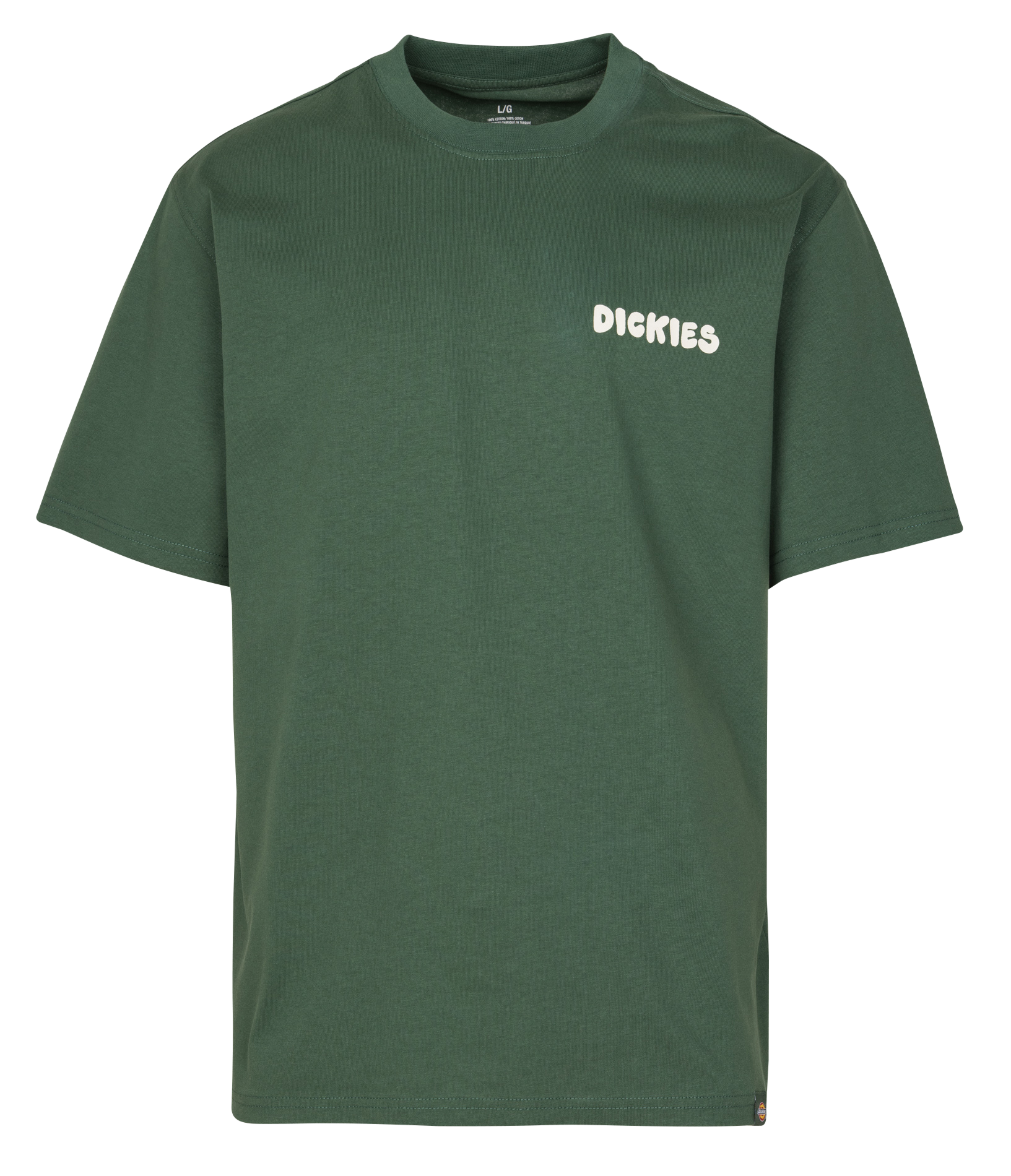 Recht, katoenen T-shirt DICKIES Groen