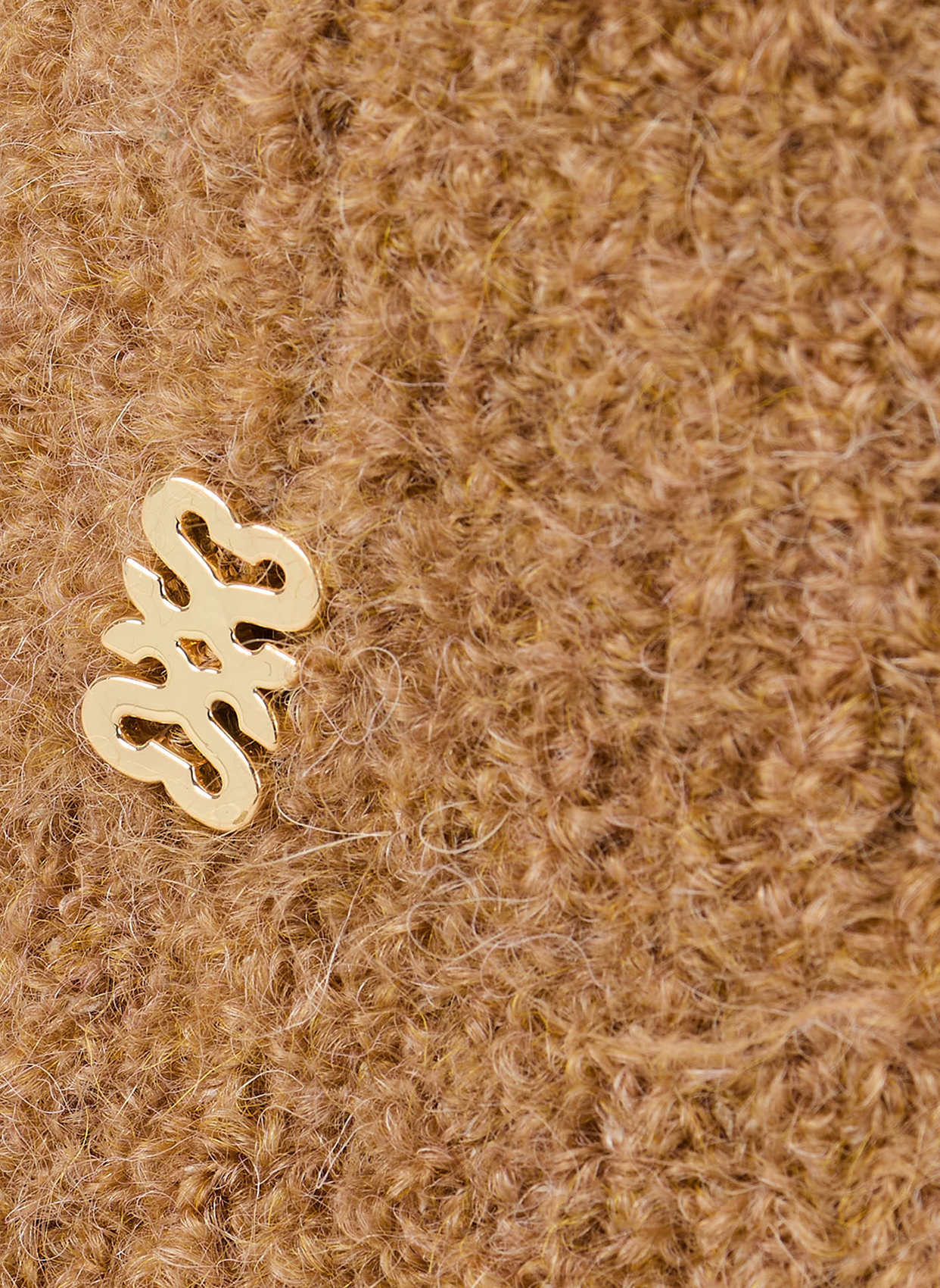 Bob en laine  SANDRO Marron