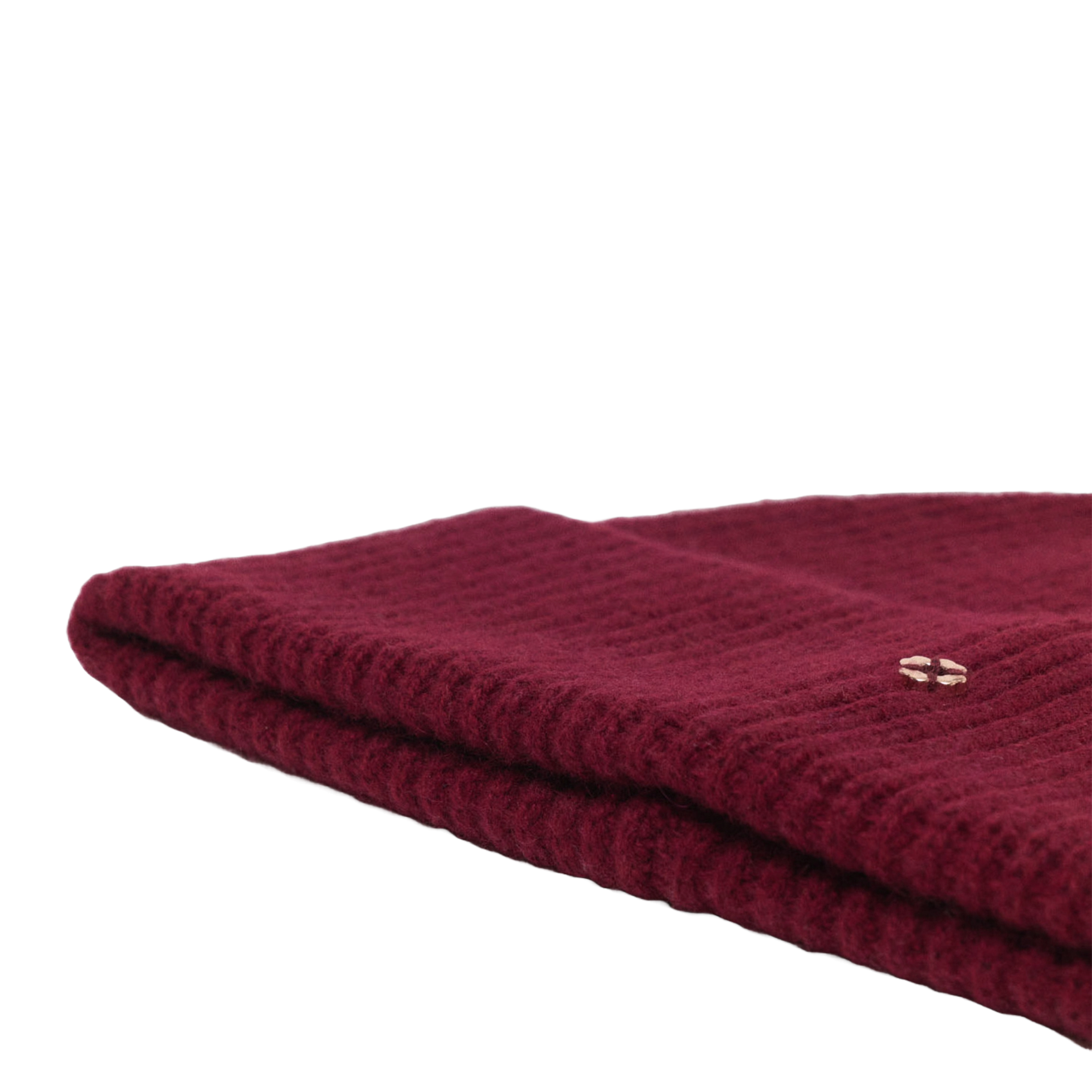 Bonnet en laine et cachemire MAJE Rouge