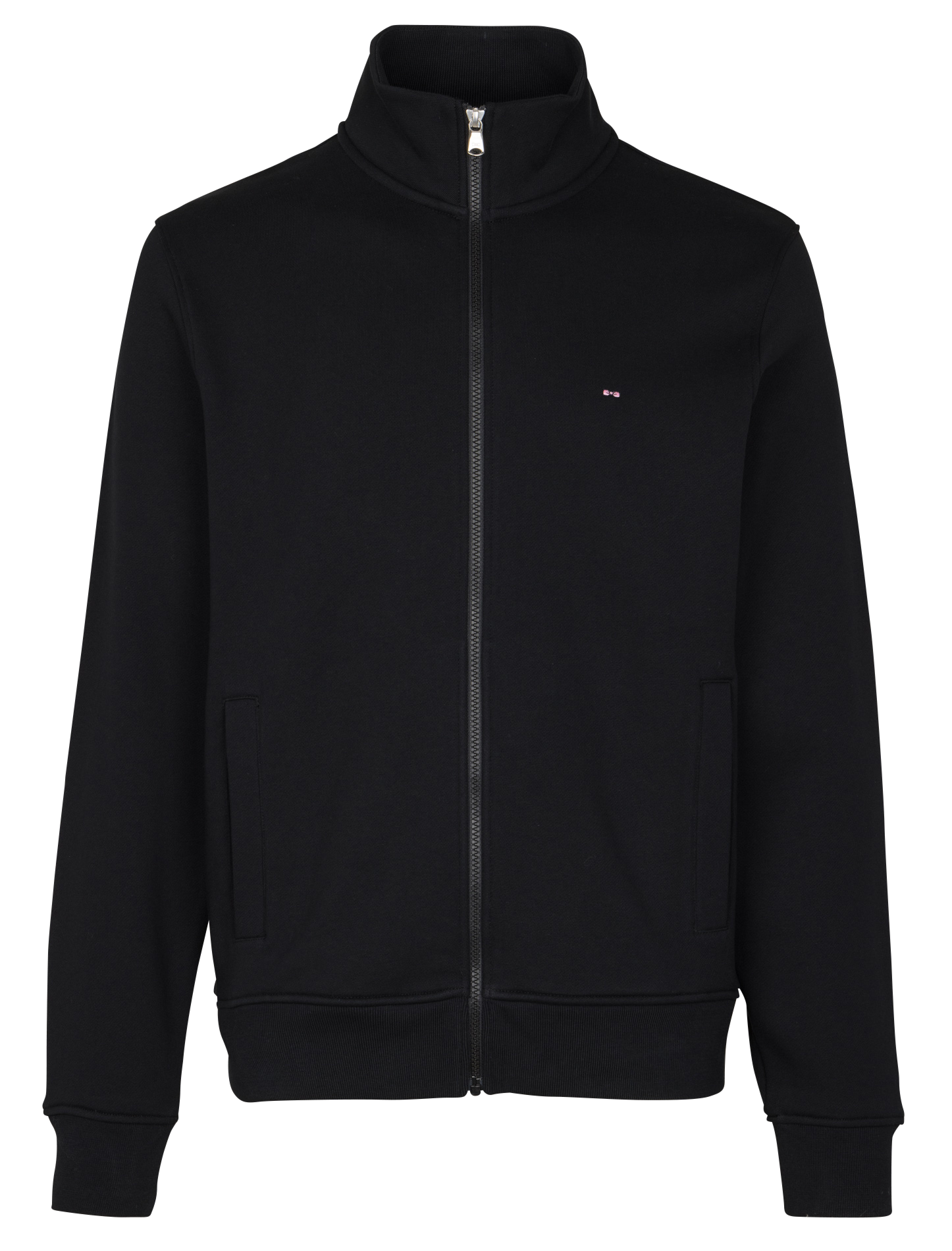 Sweat zippé à col montant  EDEN PARK Noir