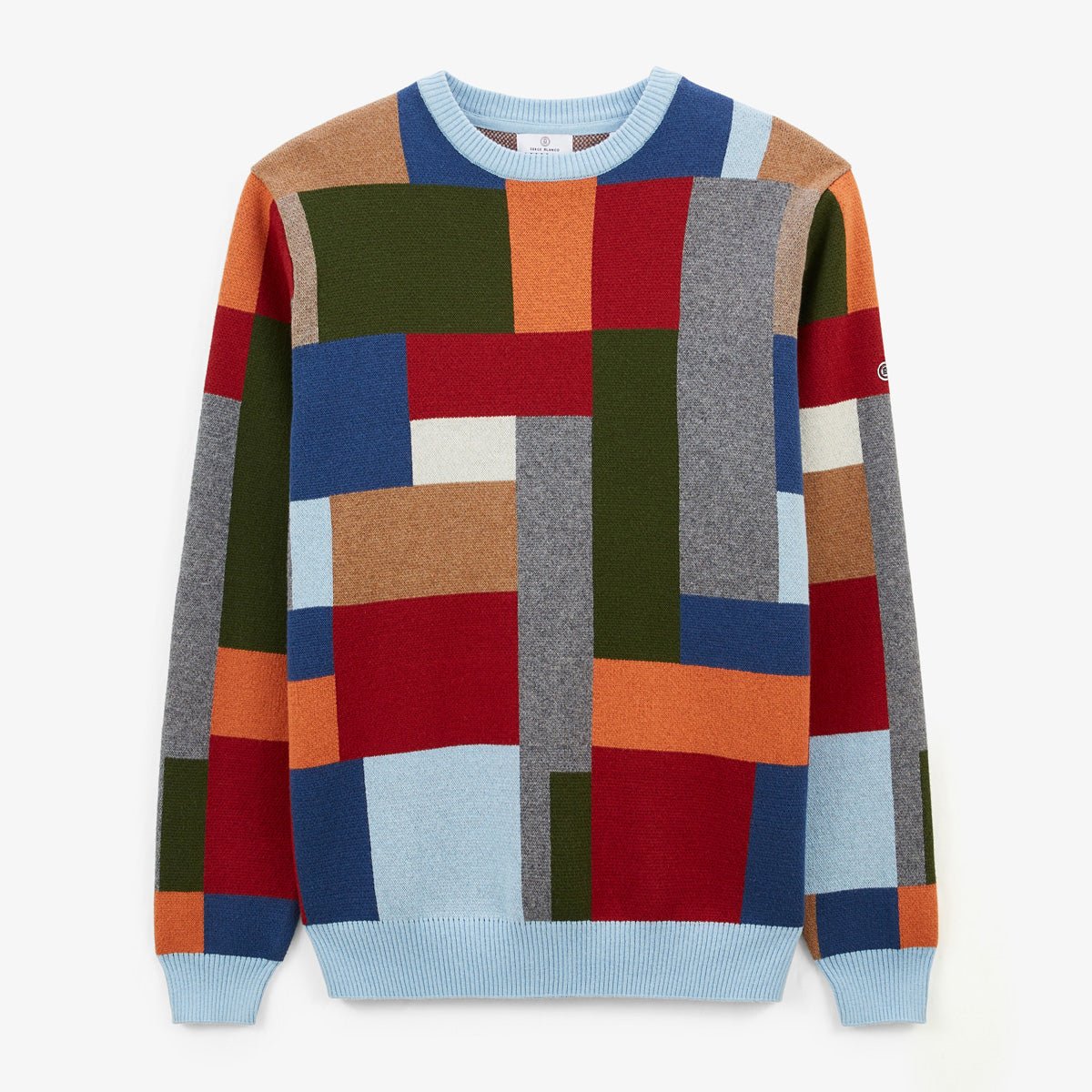 Patchwork sweater SERGE BLANCO Multicolored