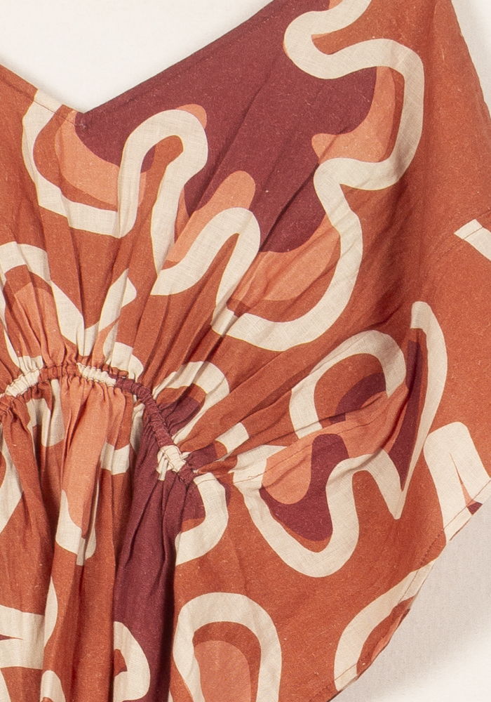 Long dress HEIMSTONE - Seconde Main Orange