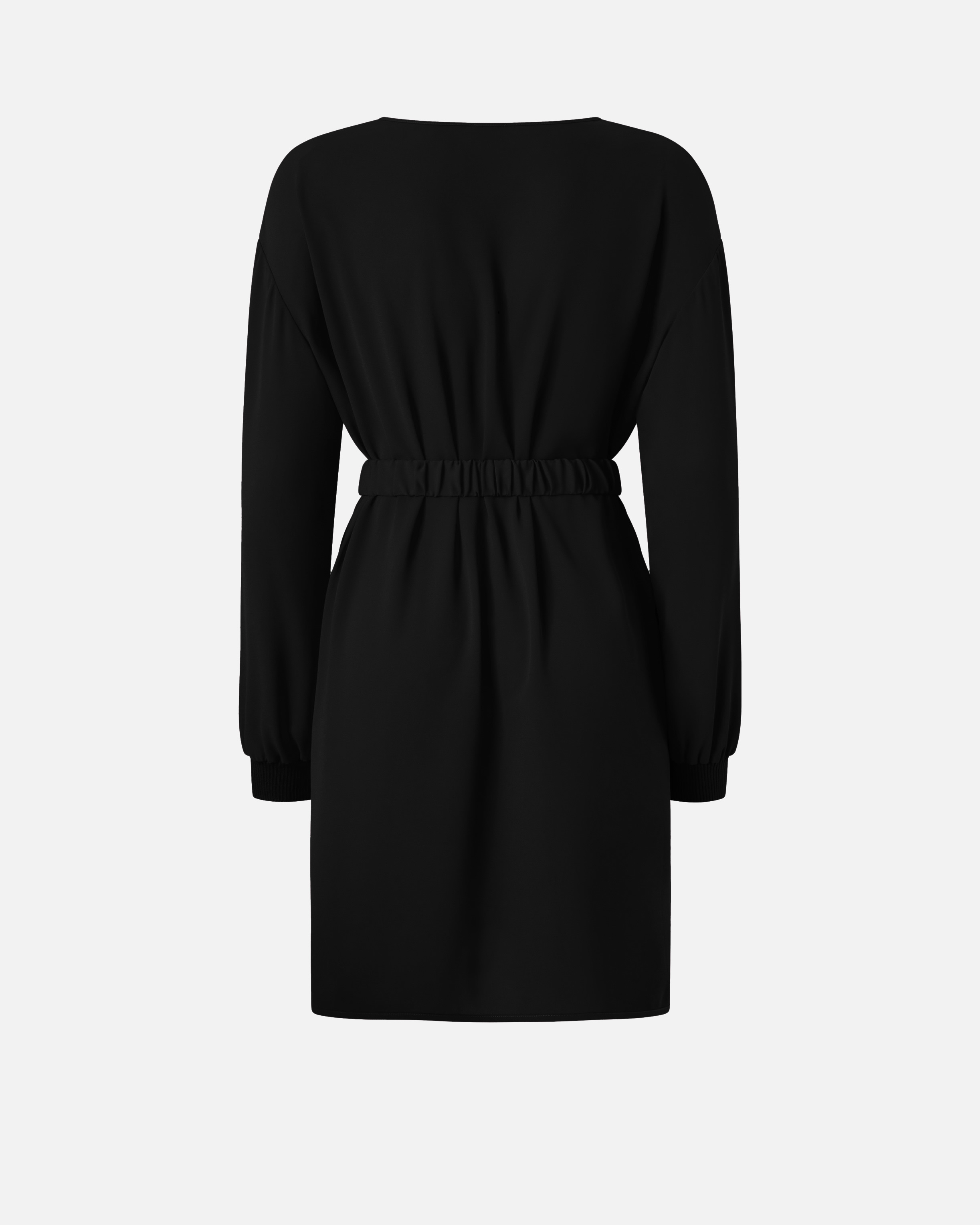 Short dress in technical crepe fabric PINKO Black