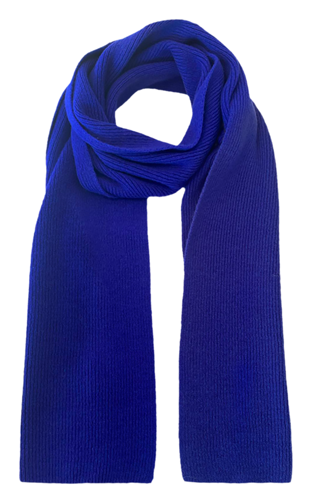 Schal aus Wolle und Kaschmir-Mischung CEZEMBRE Blau