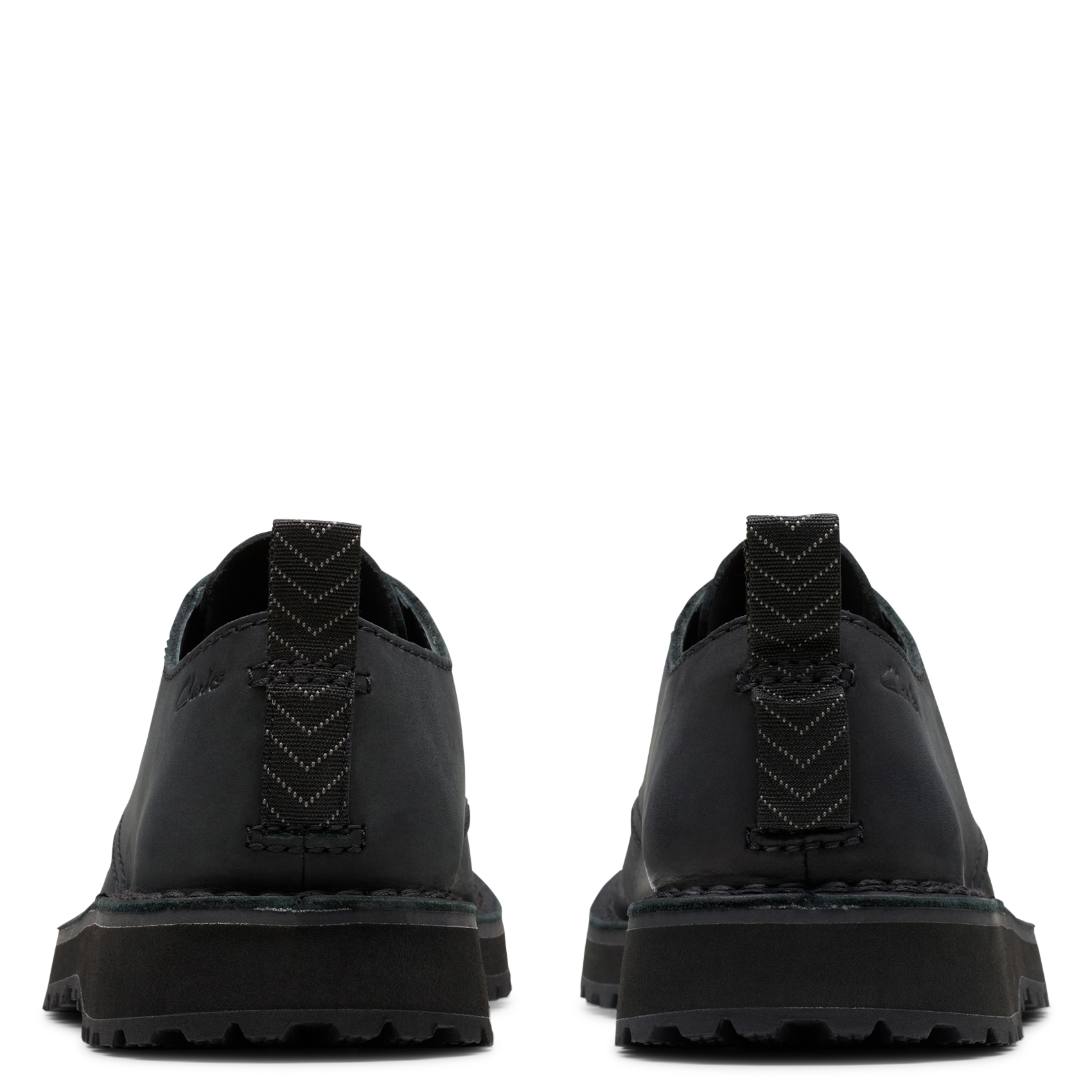 Arthus leather Derby shoes  CLARKS Black