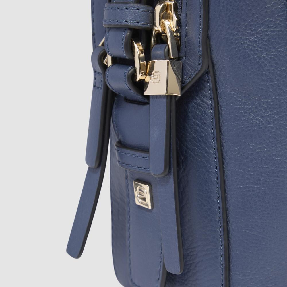 Crossbody Camera Case Style Bag PIQUADRO Blue