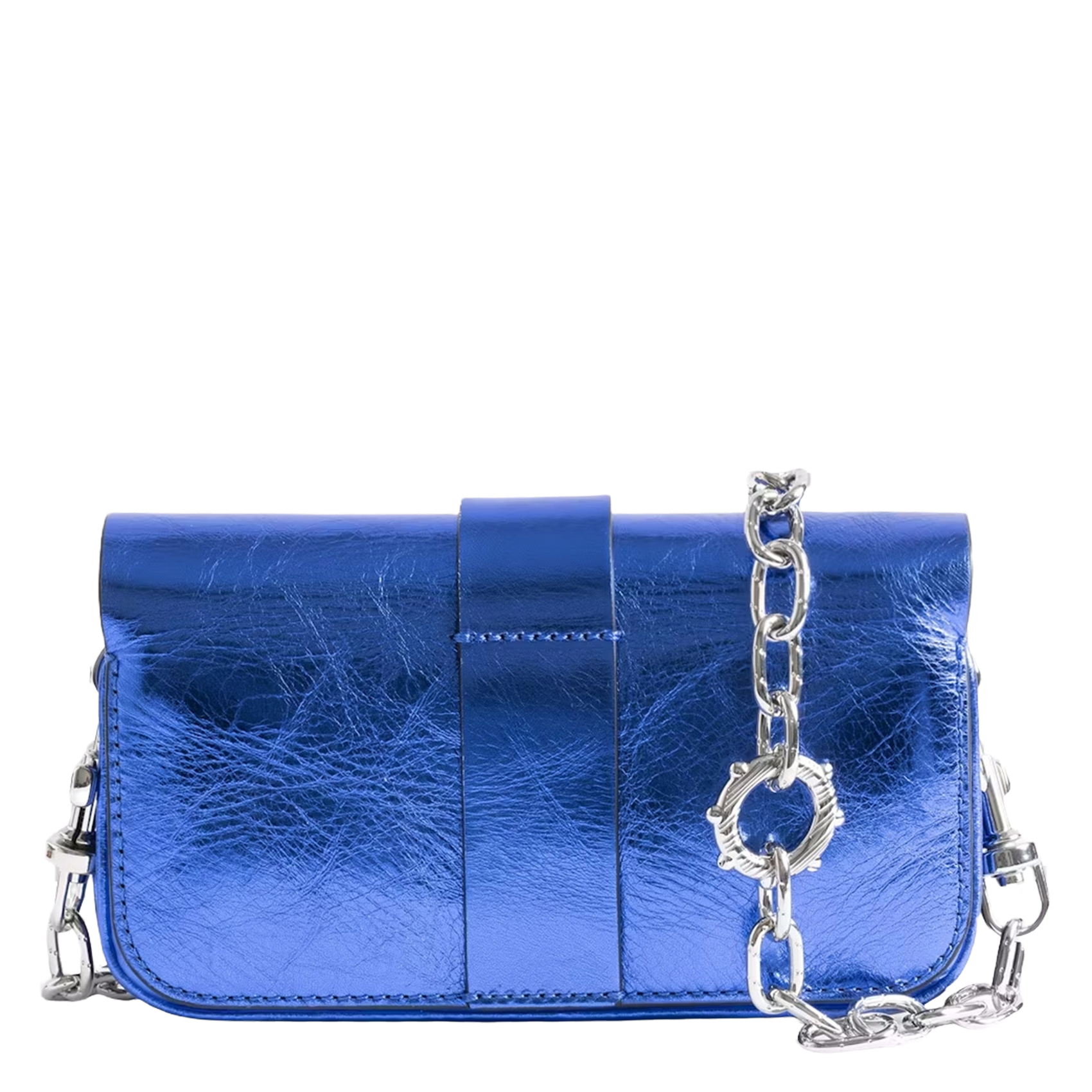 Leather shoulder bag ZADIG&VOLTAIRE Blue