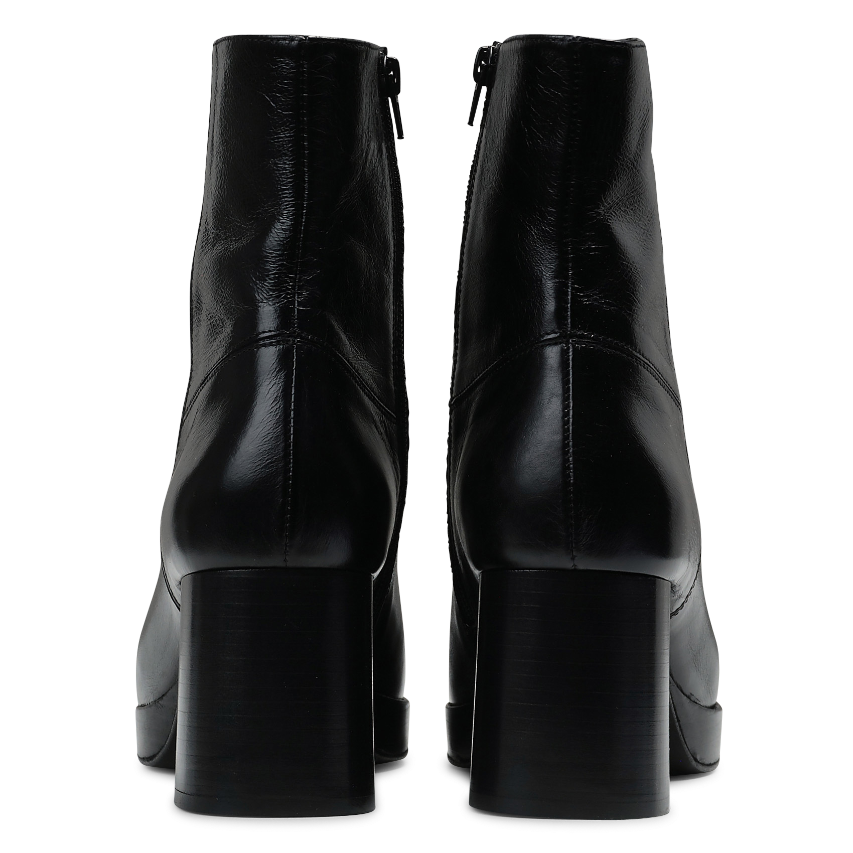 Boots van lakleer  MELLOW YELLOW Zwart