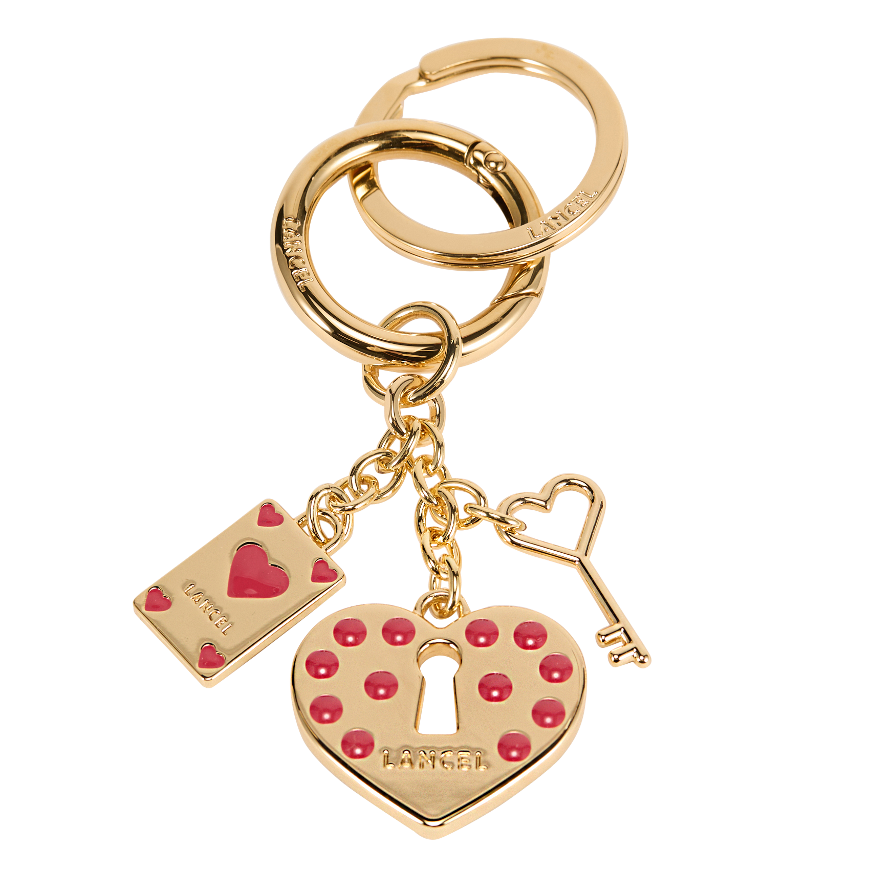 Schlüsselanhänger Herz LANCEL