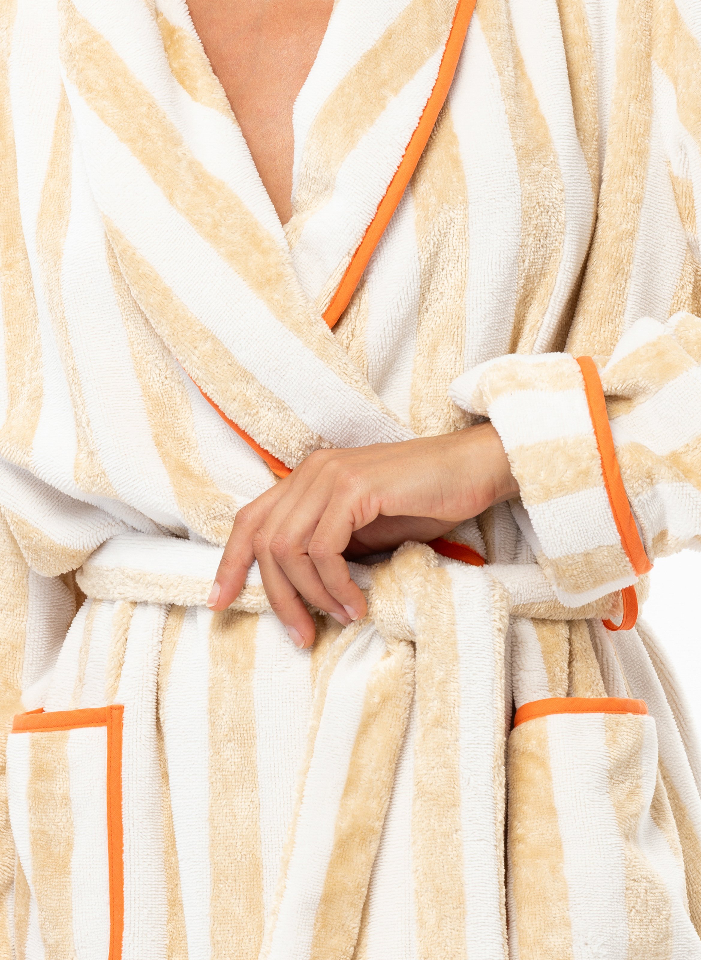 Peignoir en bouclette éponge LE CHAT Multicolored