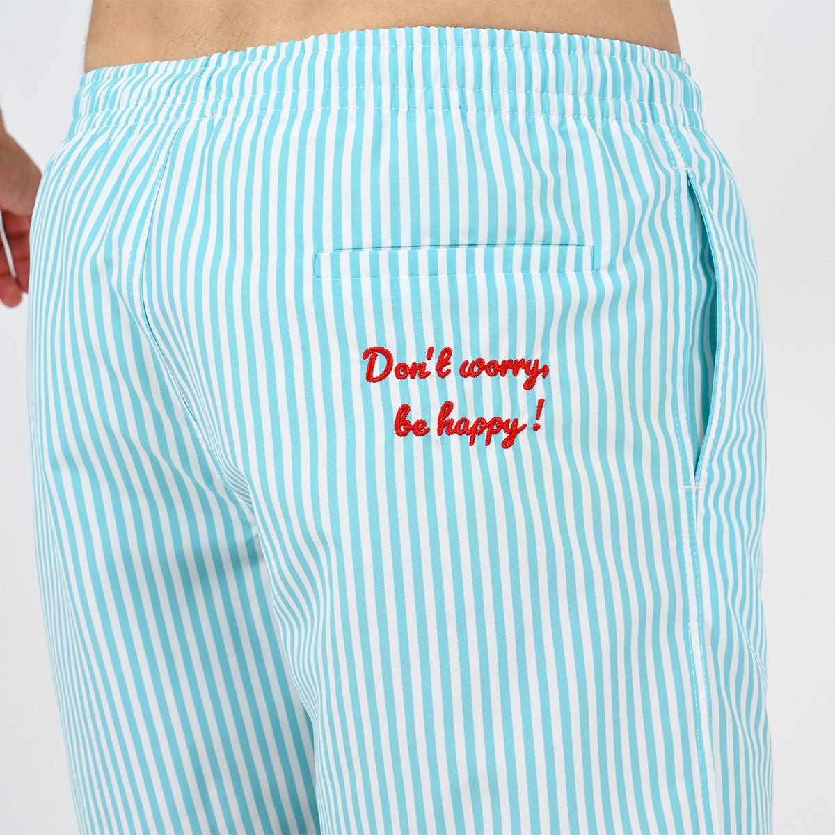 Blue Nautical Swim Shorts VENDREDI SWIMWEAR Blue