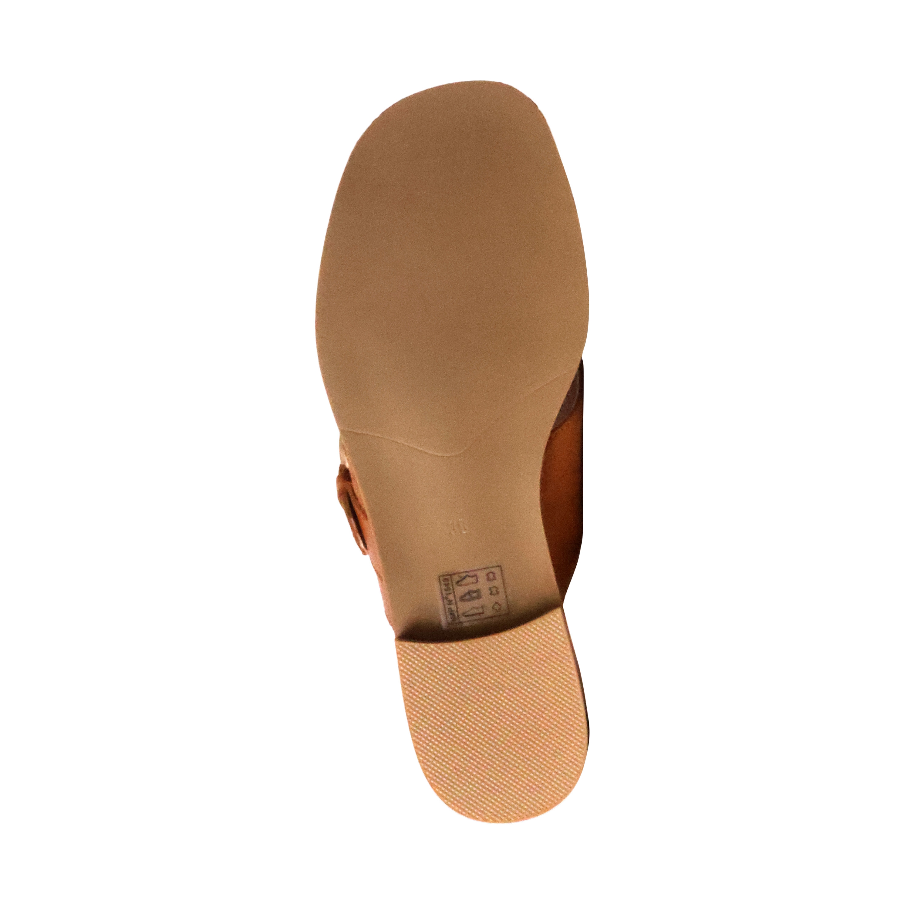 Leather sandals aimee EMILIE KARSTON Brown