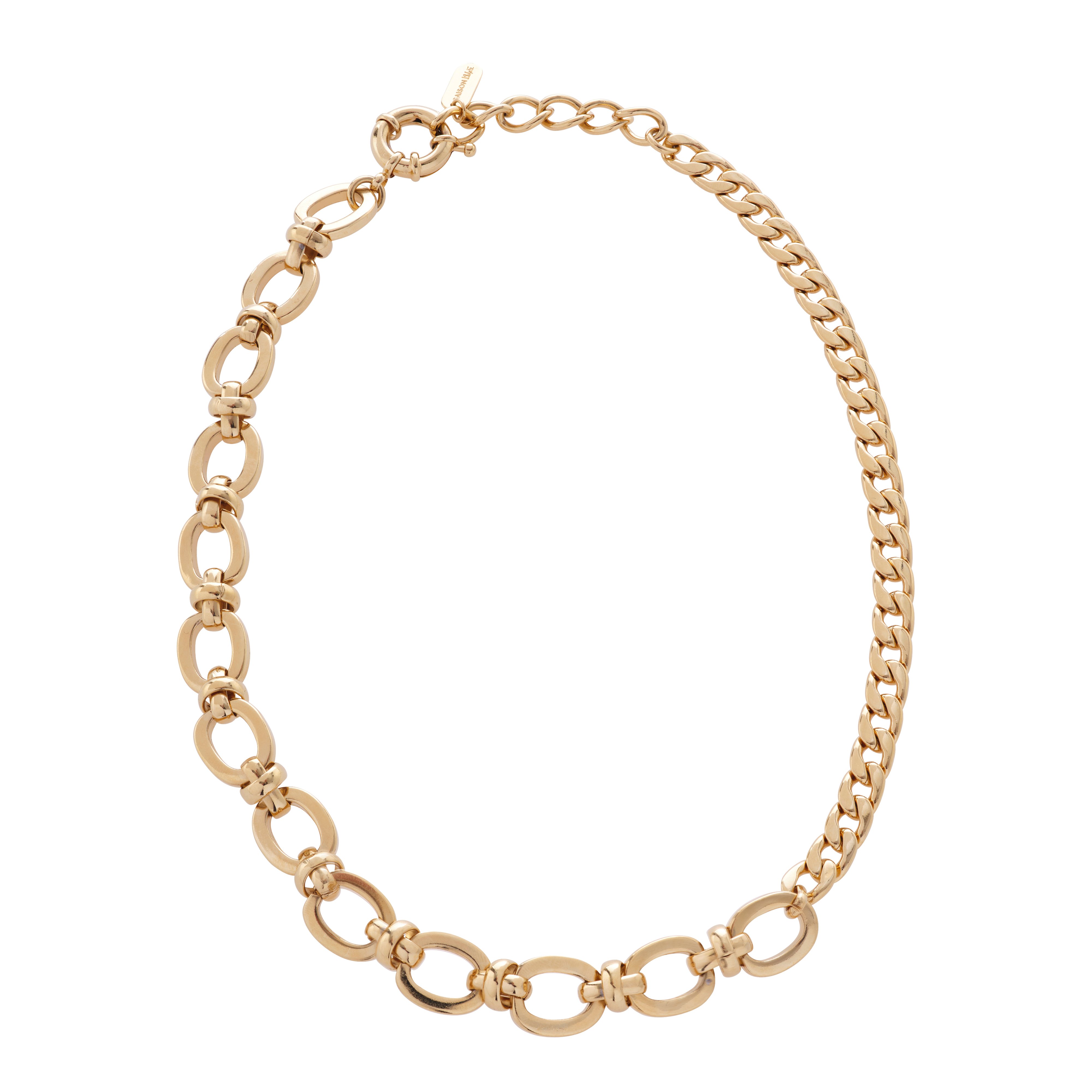 Choker mesh necklace SAISON 1865 Golden