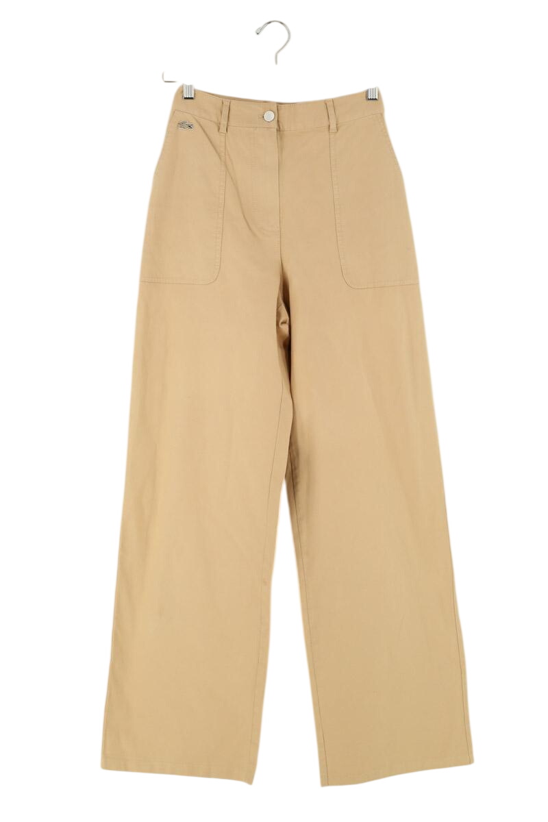 Straight-leg pants LACOSTE - SECONDE MAIN Beige
