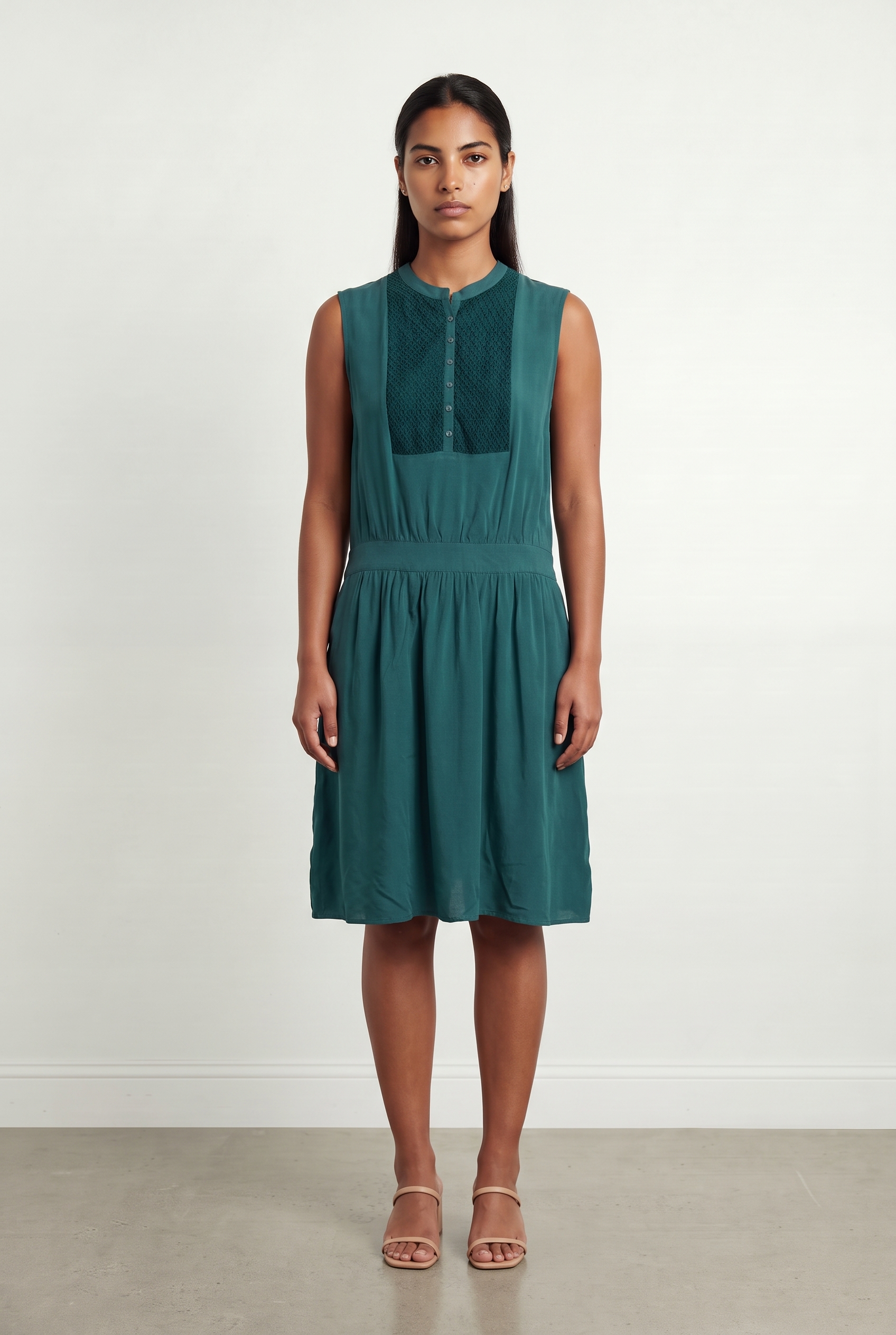 Short & midi dress COMPTOIR DES COTONNIERS - Seconde main Green