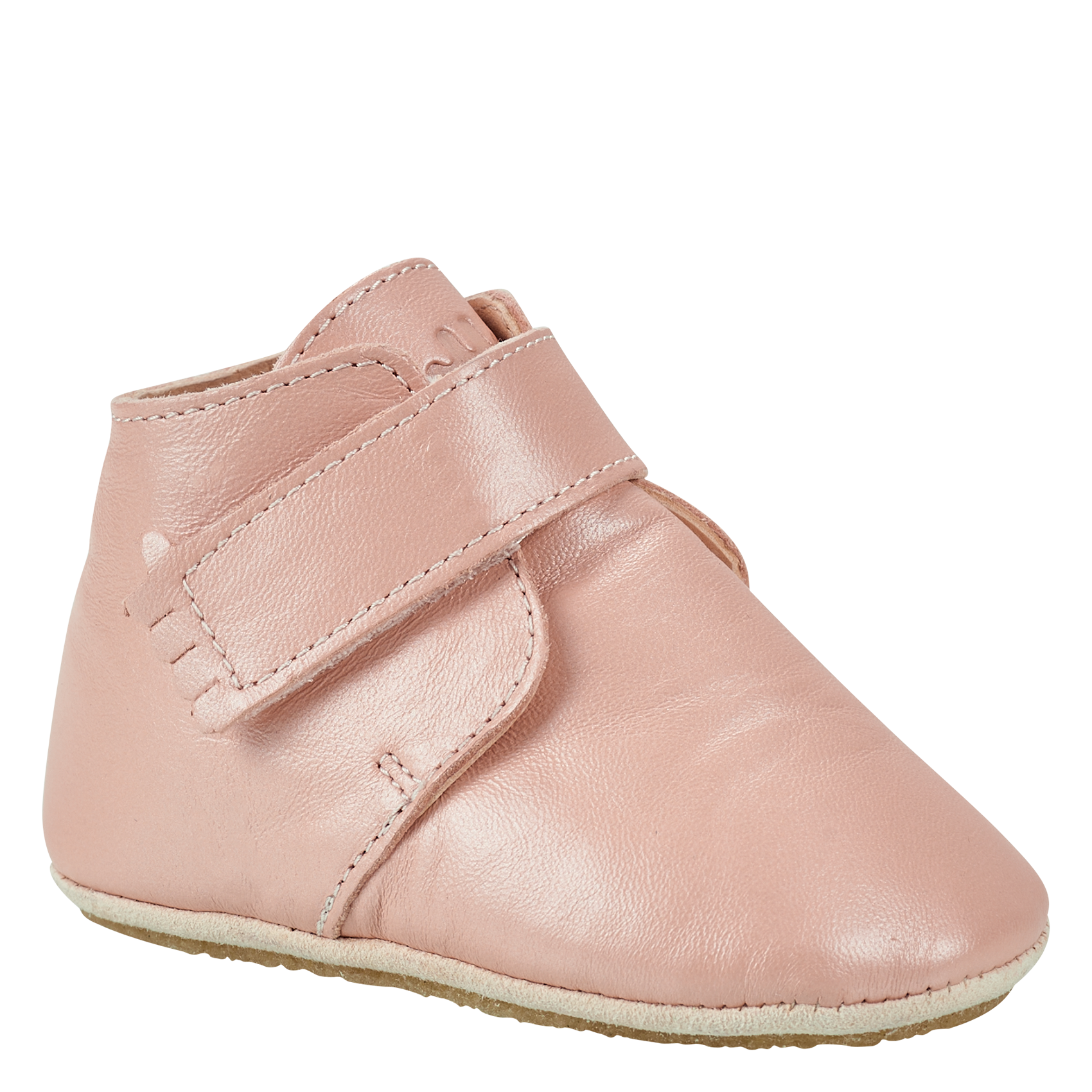 Chaussons en cuir EASY PEASY Rose