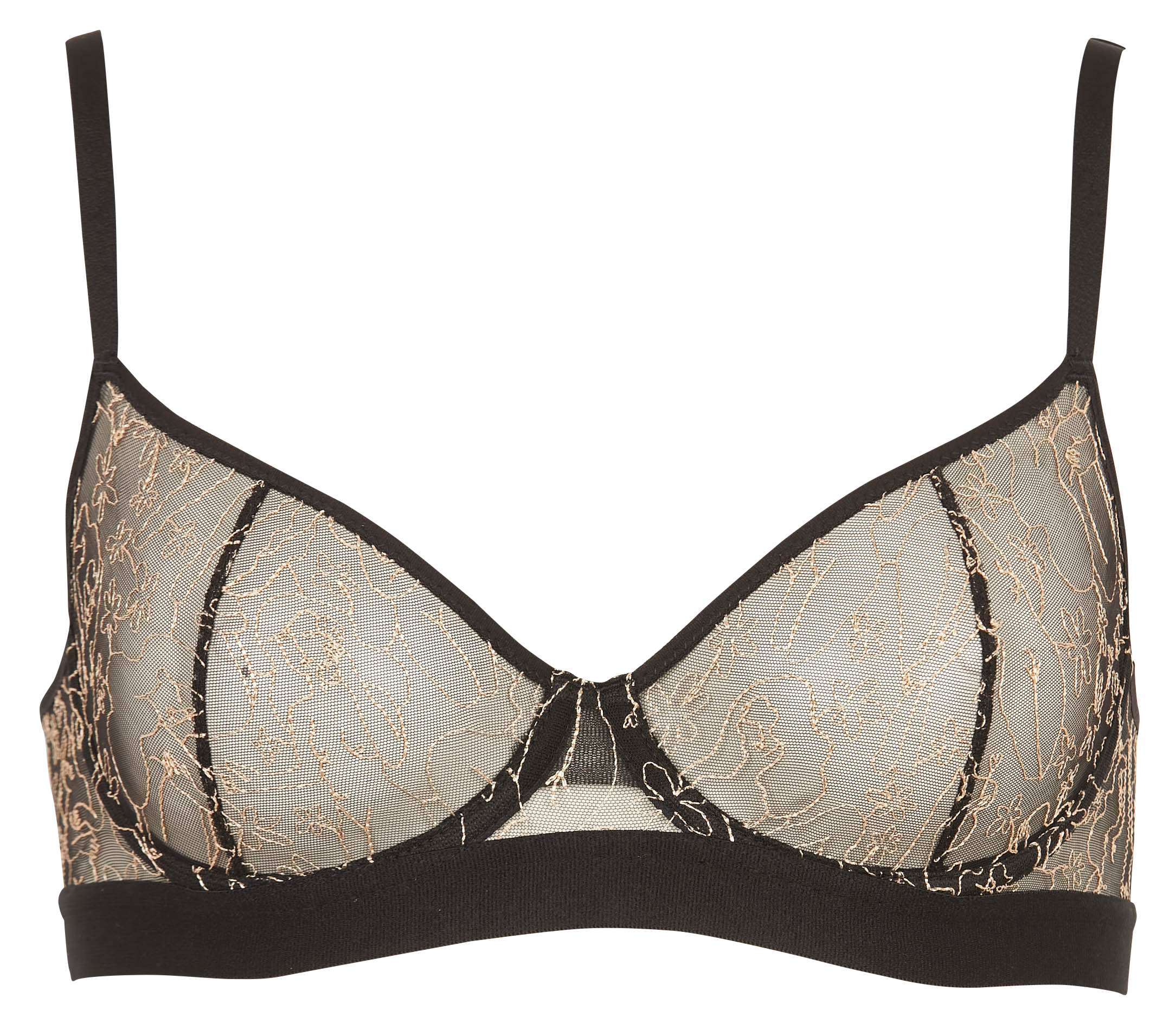 Soutien-gorge à armatures  UNDRESS CODE Doré