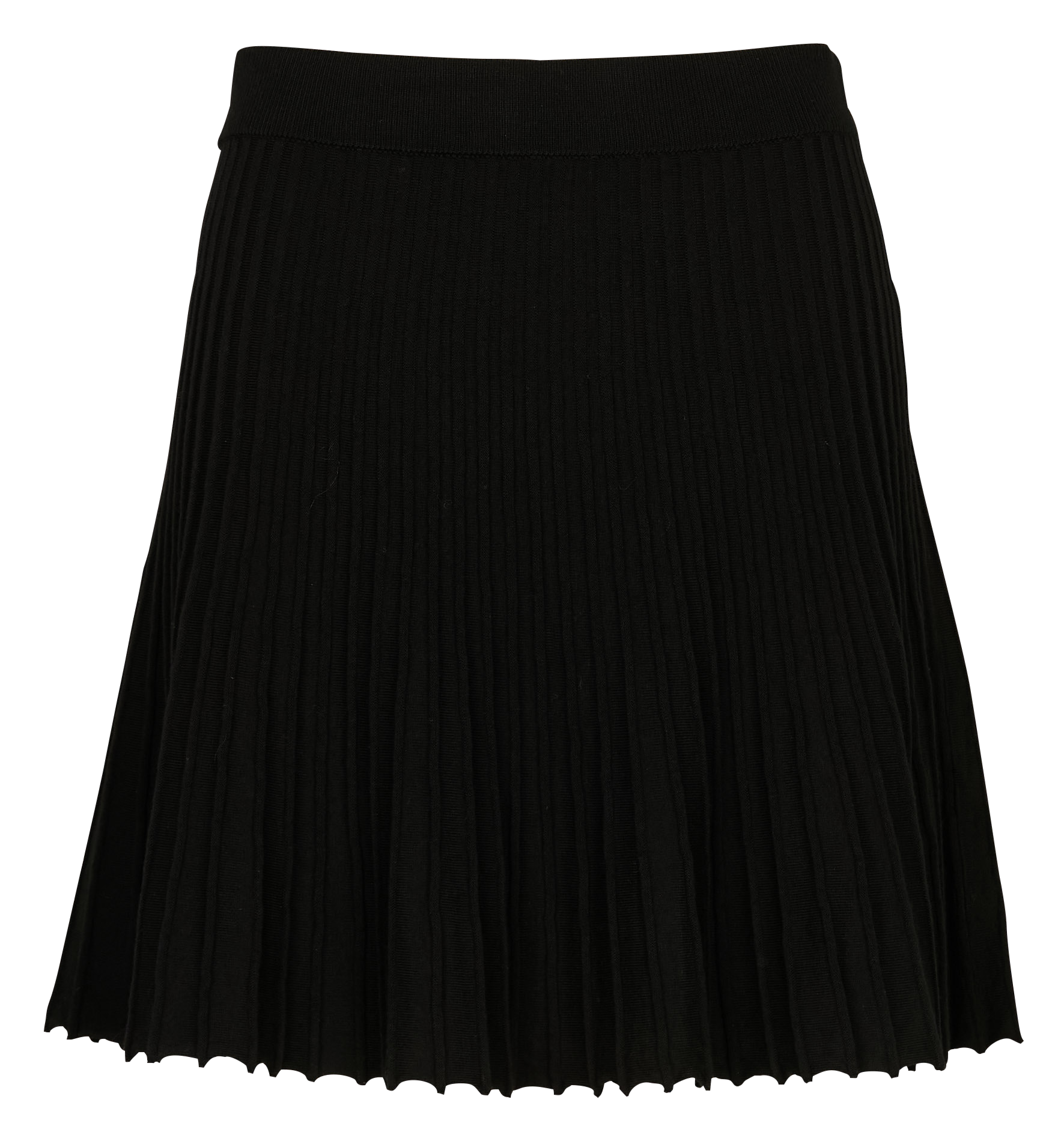 Jupe plissée en maille  MAISON 123 Noir