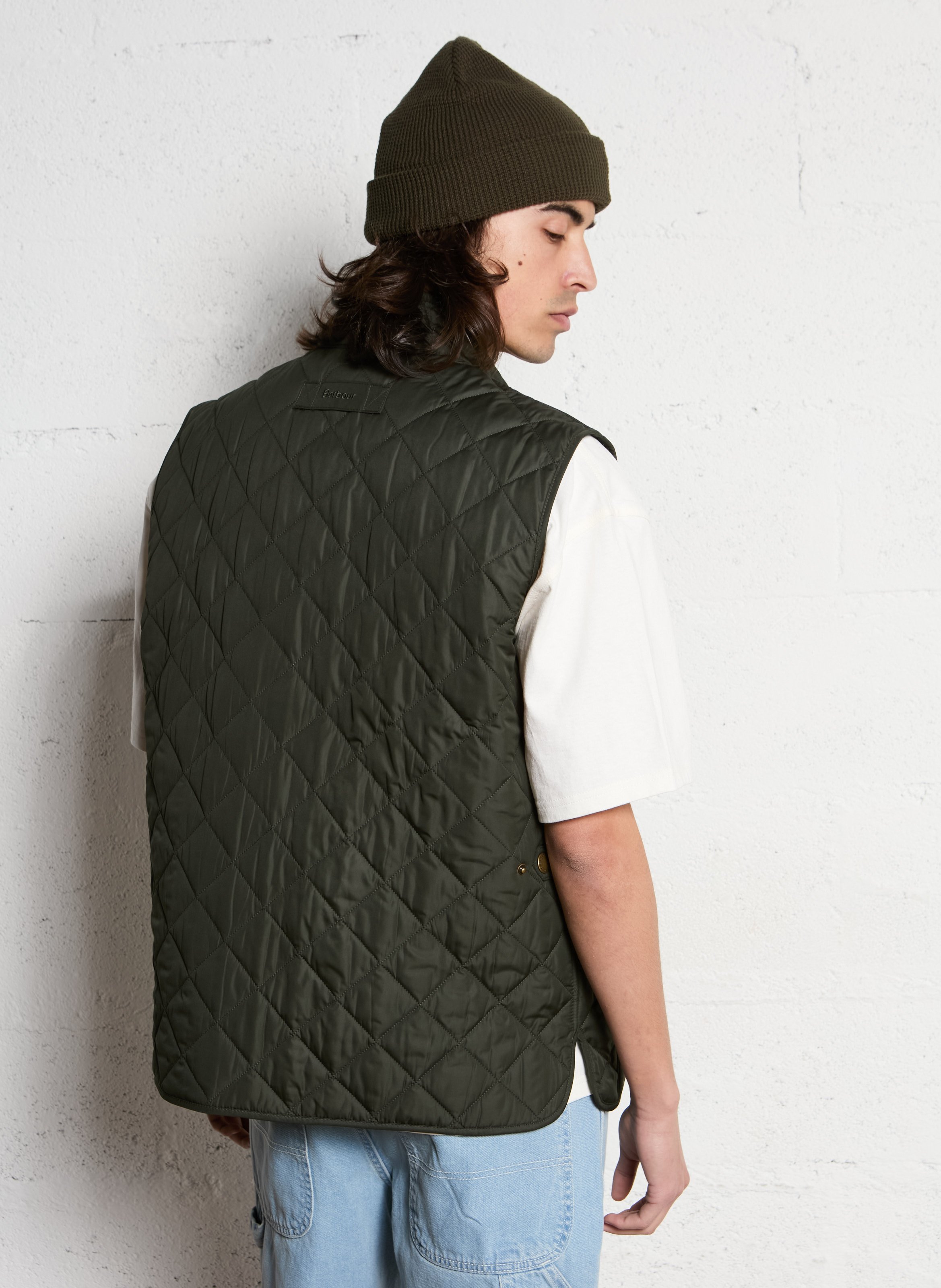 Gewatteerde bodywarmer BARBOUR Groen