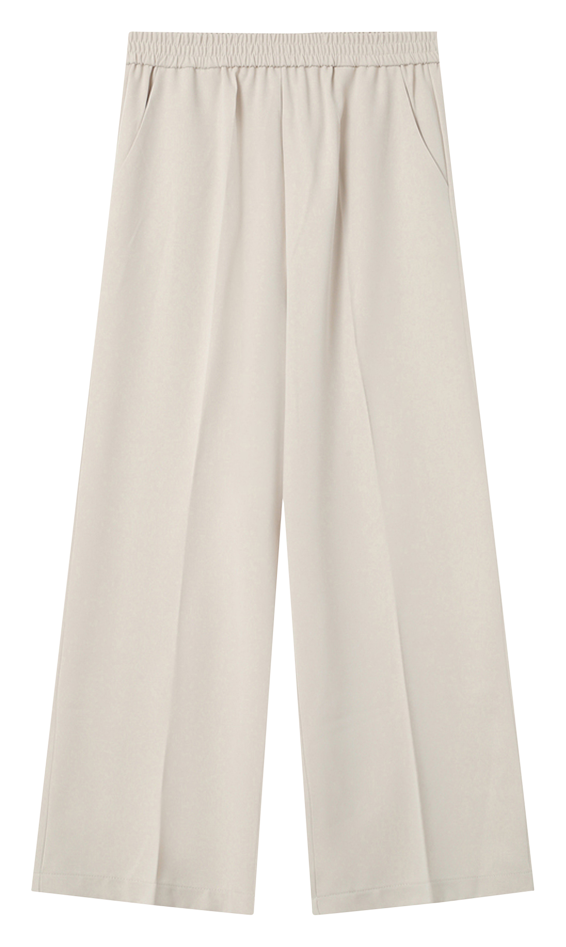 Slim-fit cotton cargo pants GRACE ET MILA White