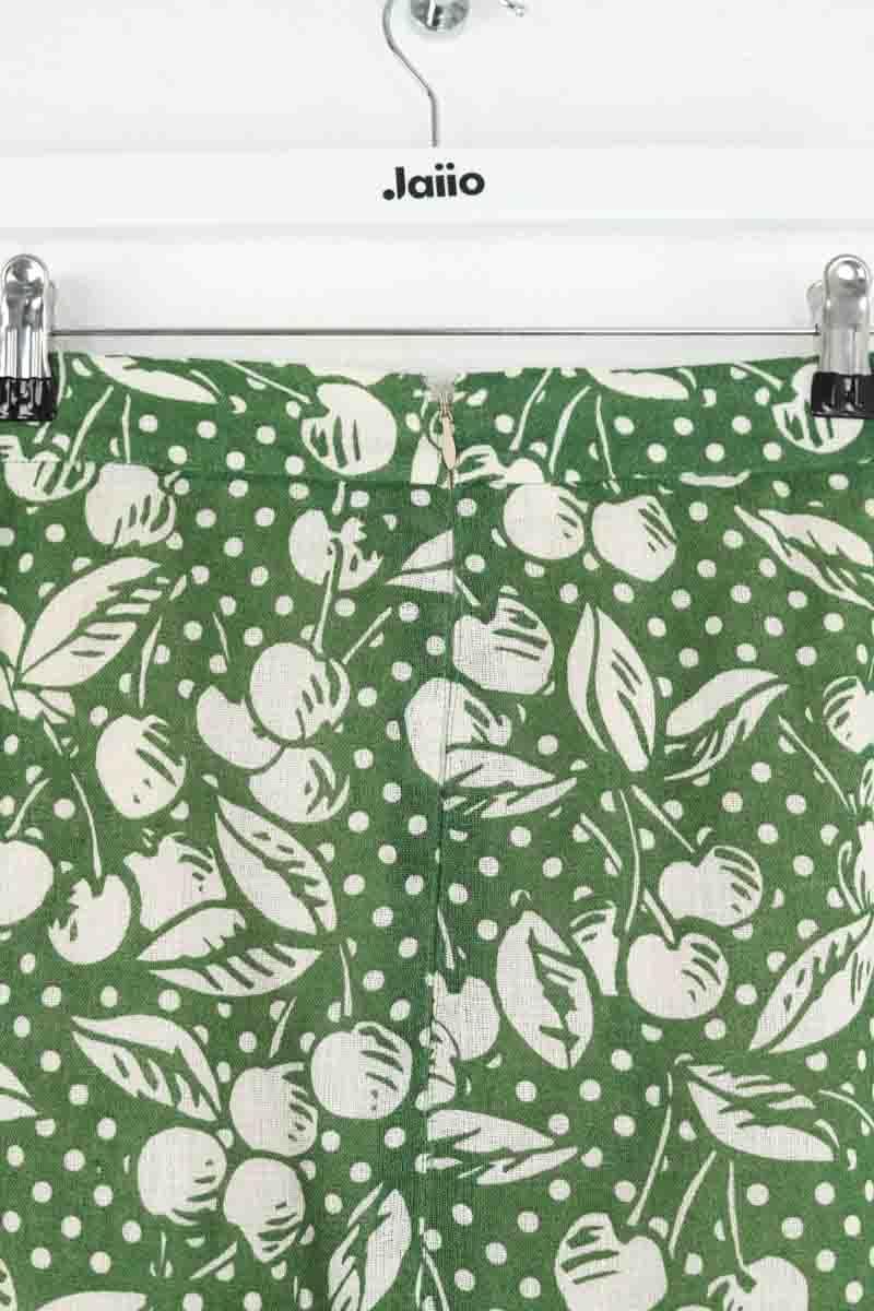 Linen skirt SONIA RYKIEL - Seconde Main Green