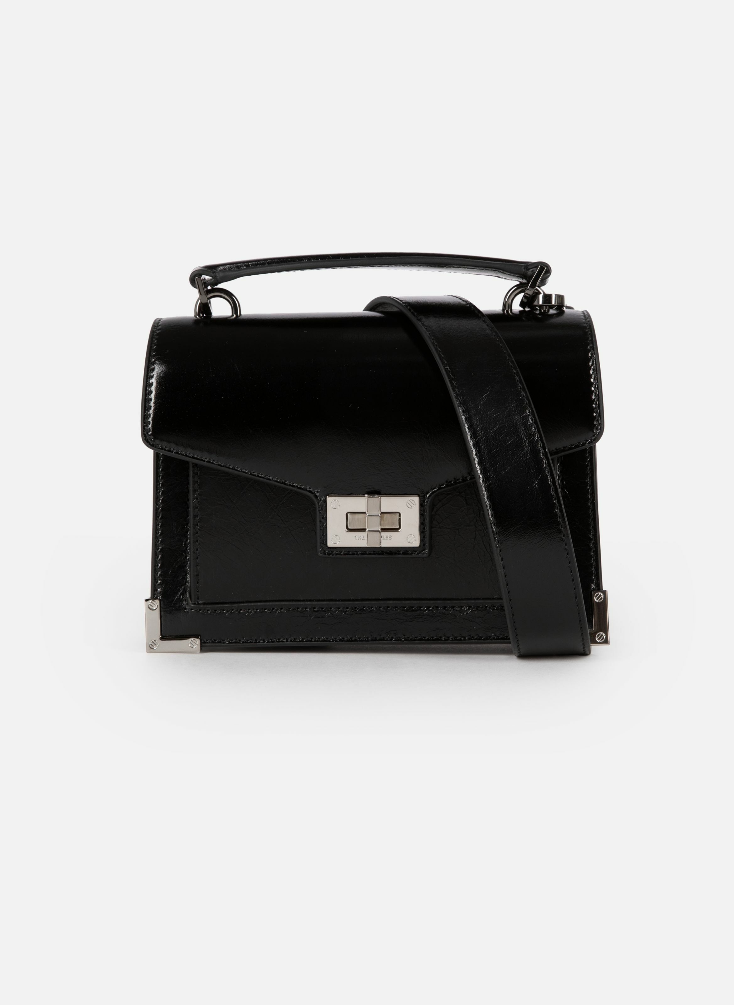 Emily small leather bag THE KOOPLES Black