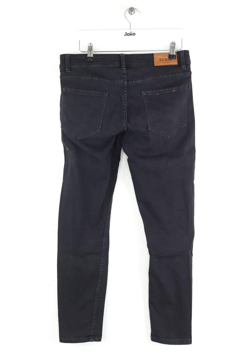 Cotton skinny jeans SEZANE - Seconde main Black