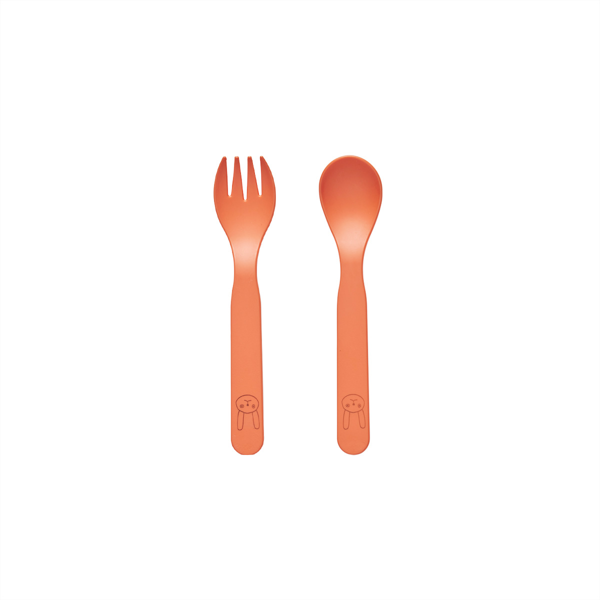 Children's cutlery OYOY LIVING DESIGN Red