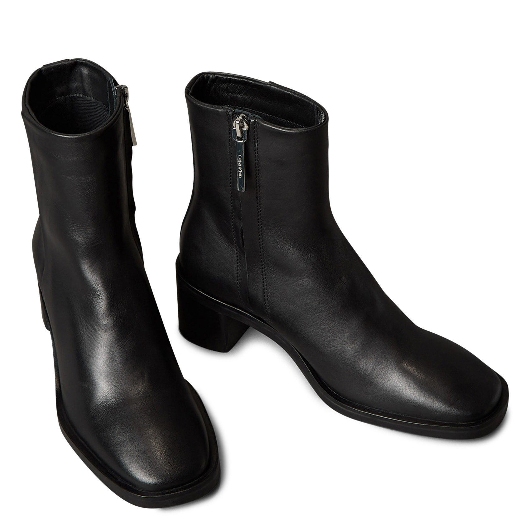 Bottines en cuir CALVIN KLEIN Noir