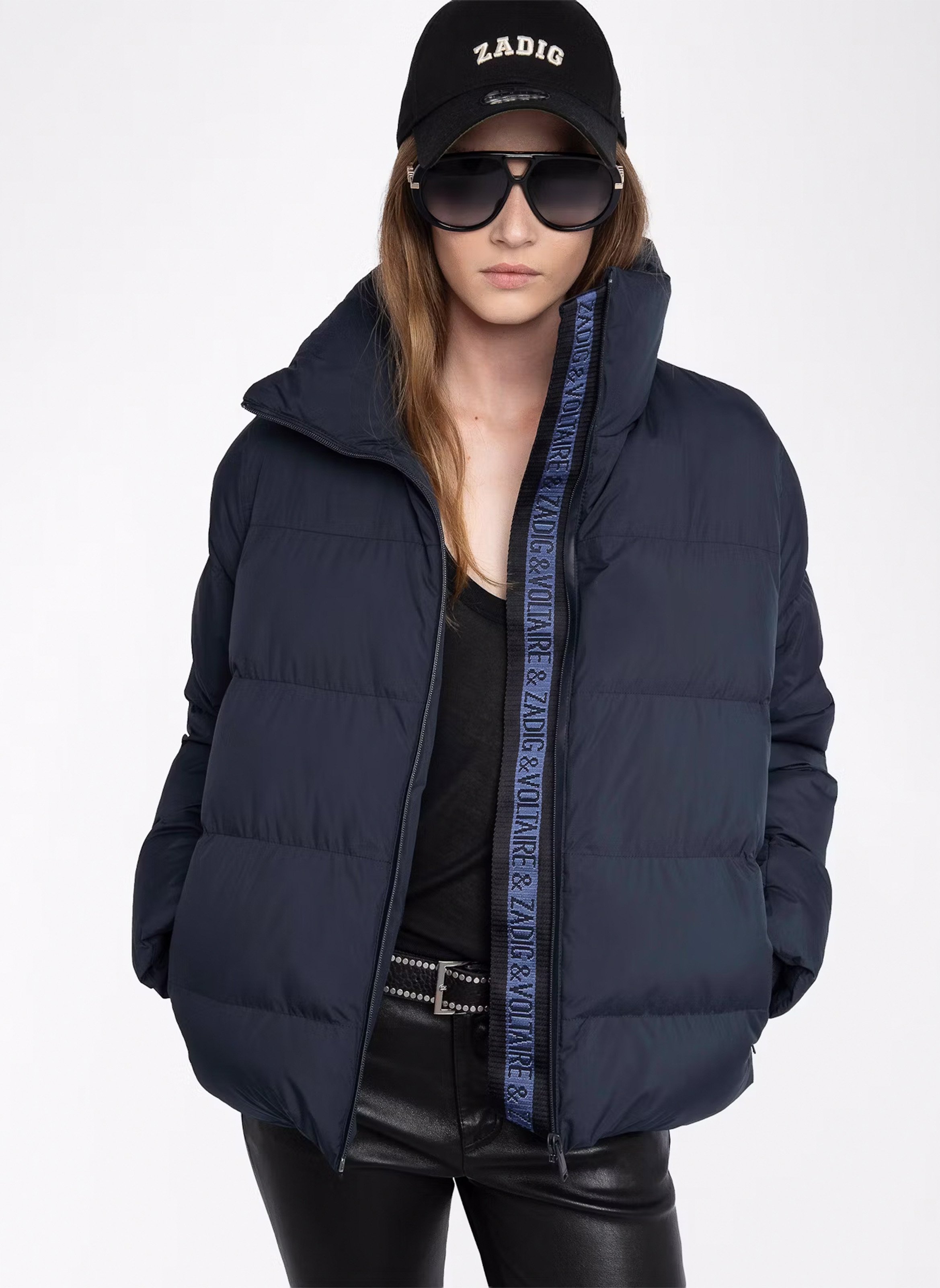 Piumino corto trapuntato monocolore ZADIG&VOLTAIRE Blu