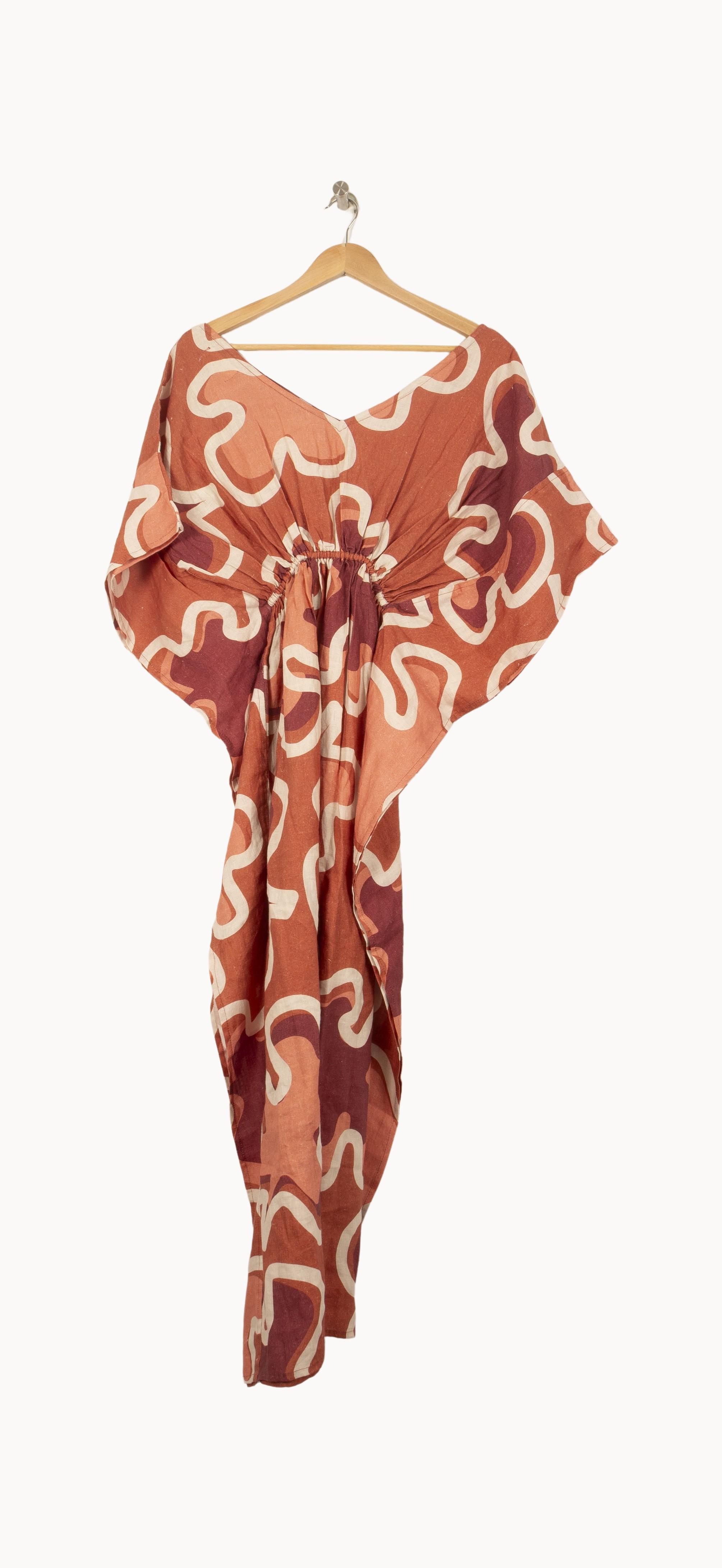 Long dress HEIMSTONE - Seconde Main Orange