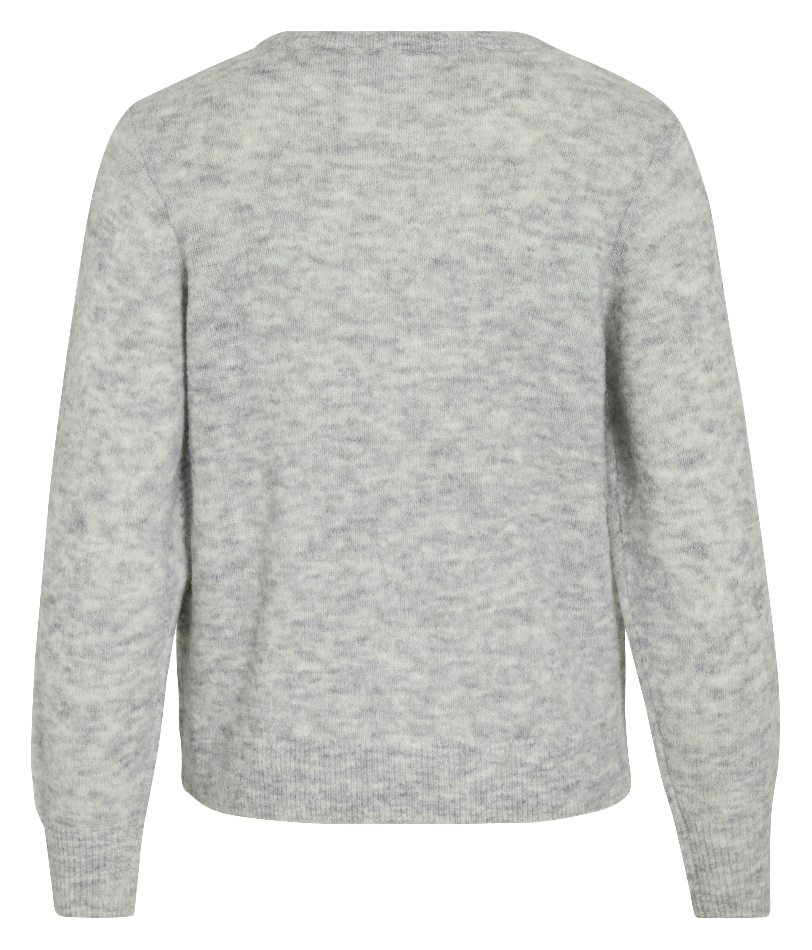 Pull droit col rond en maille VILA Gris