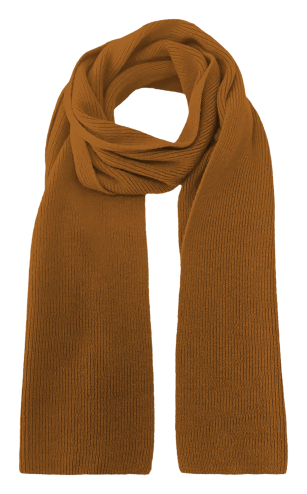 Echarpe en laine et cachemire mélangé CEZEMBRE Marron