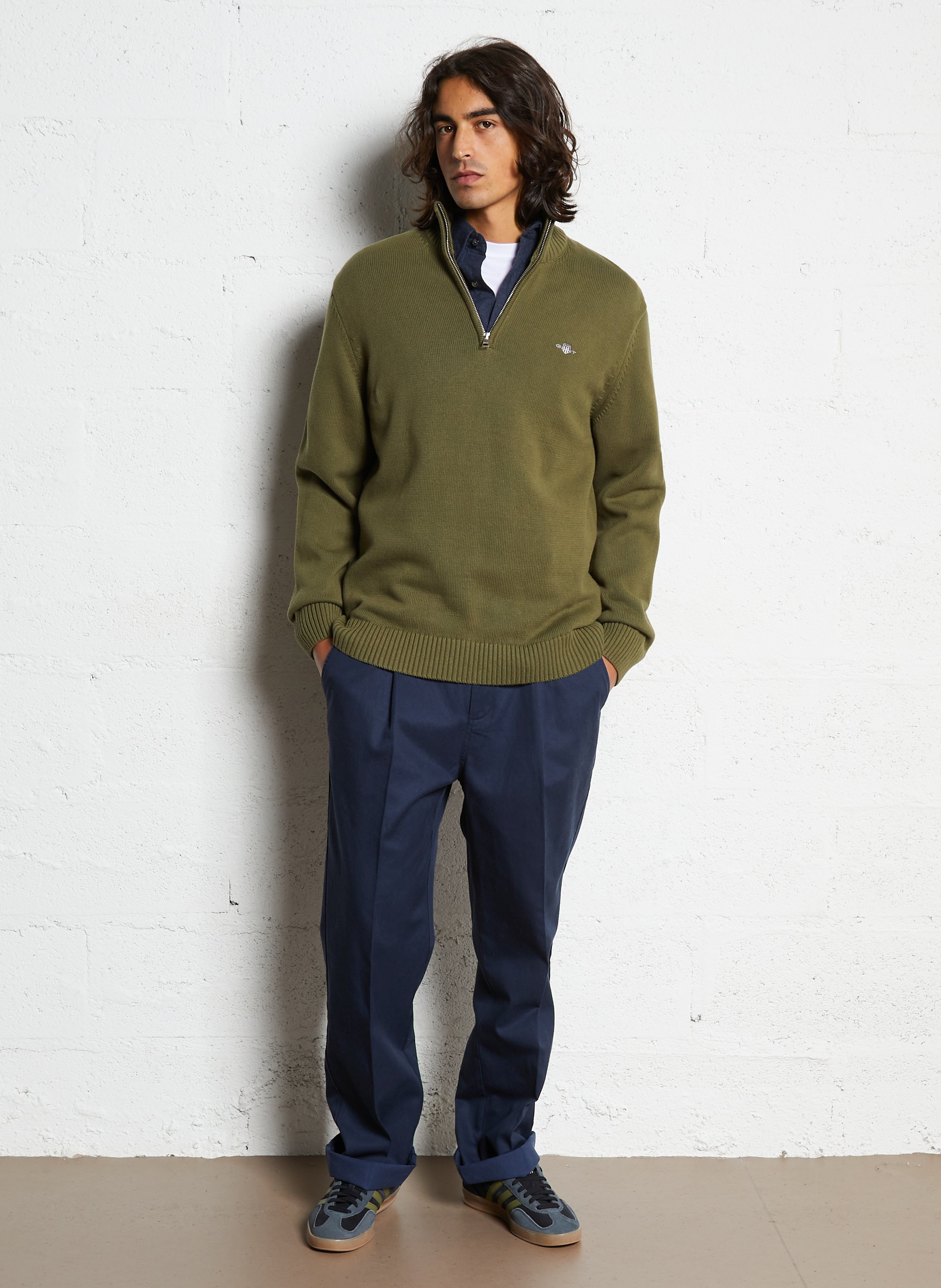 Cotton-blend bucket hat MINIMUM Blue