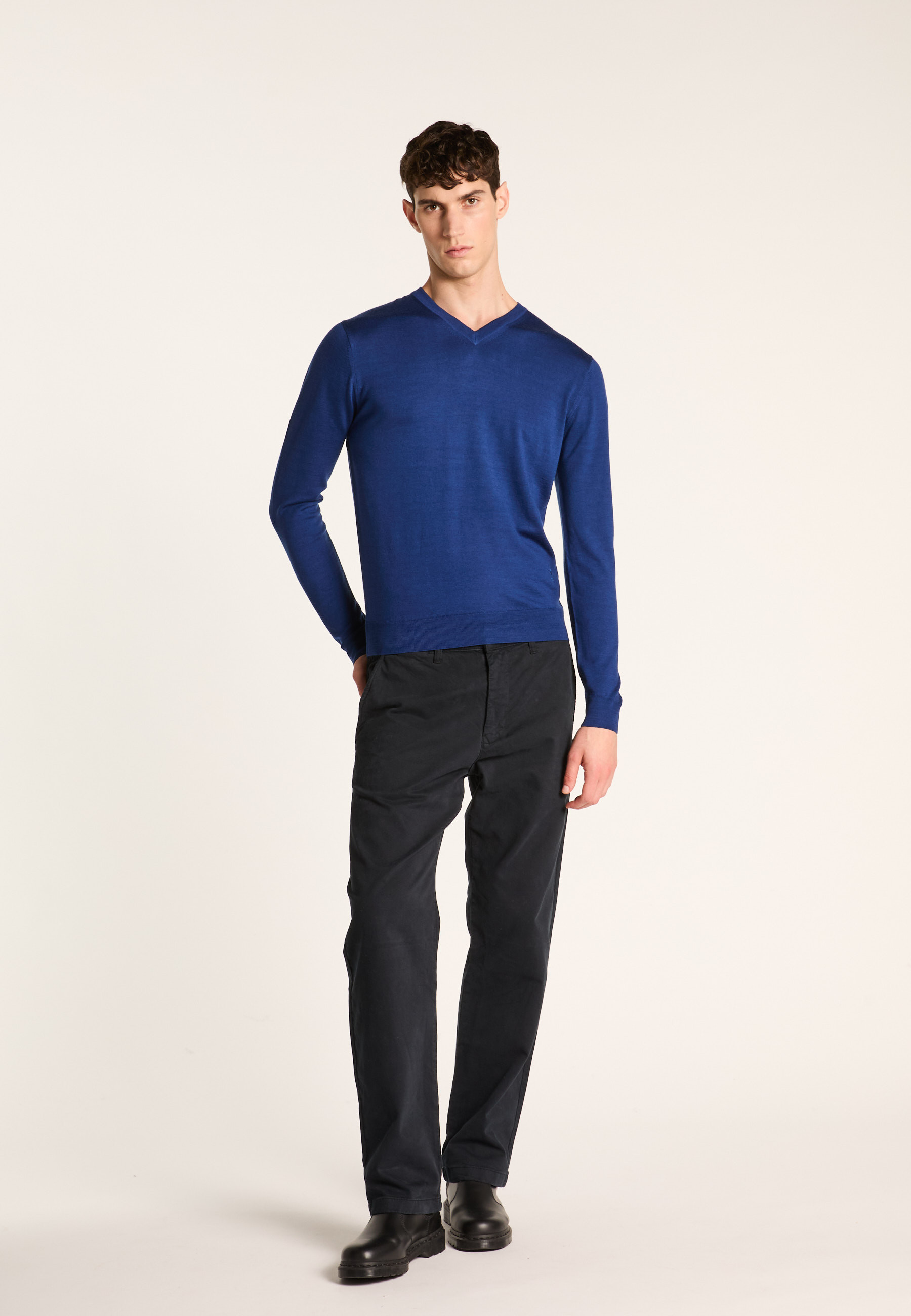 Bunelle wool V-neck sweater MAISON MONTAGUT