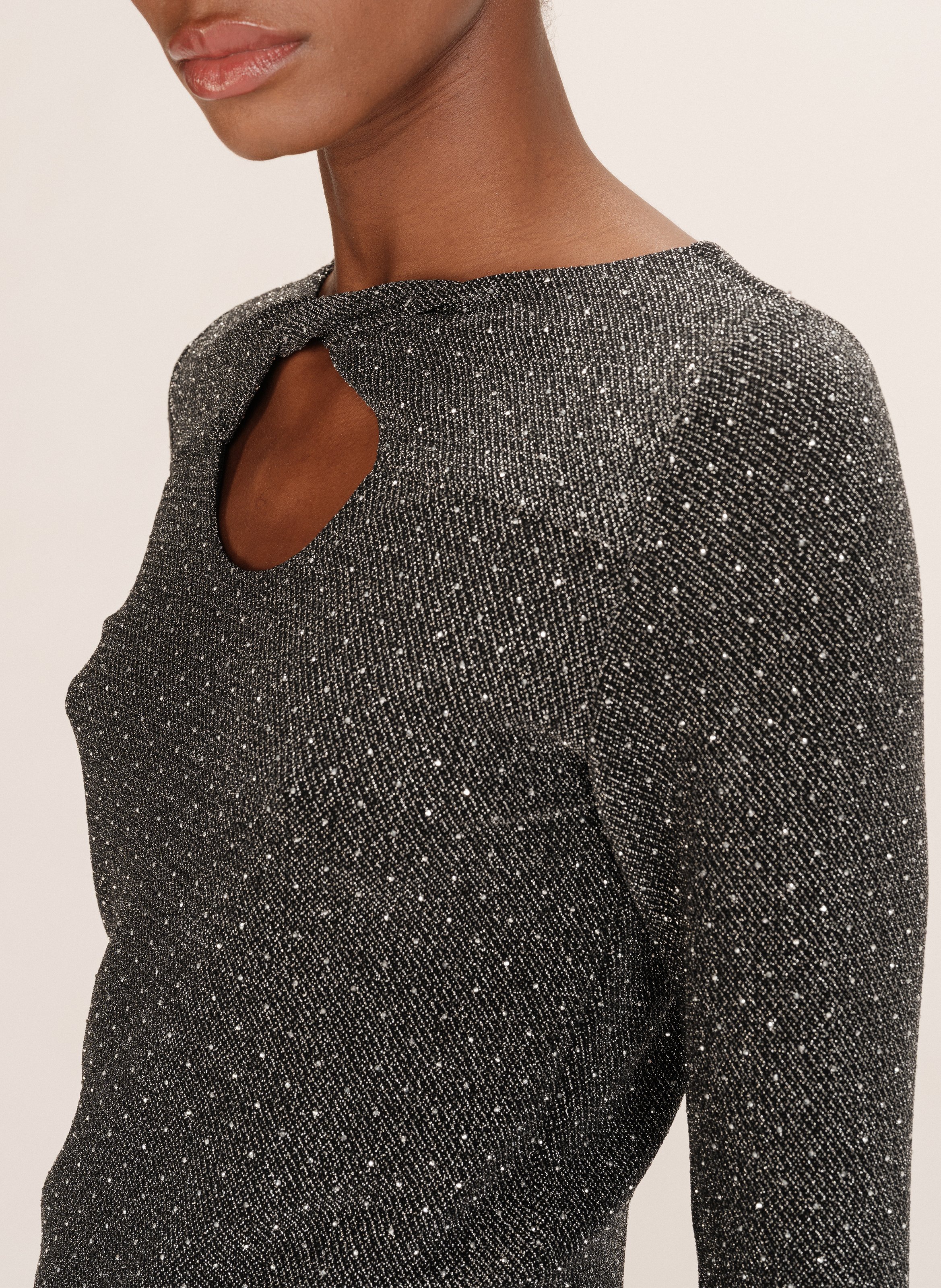 Boat-neck top GRACE ET MILA Grey