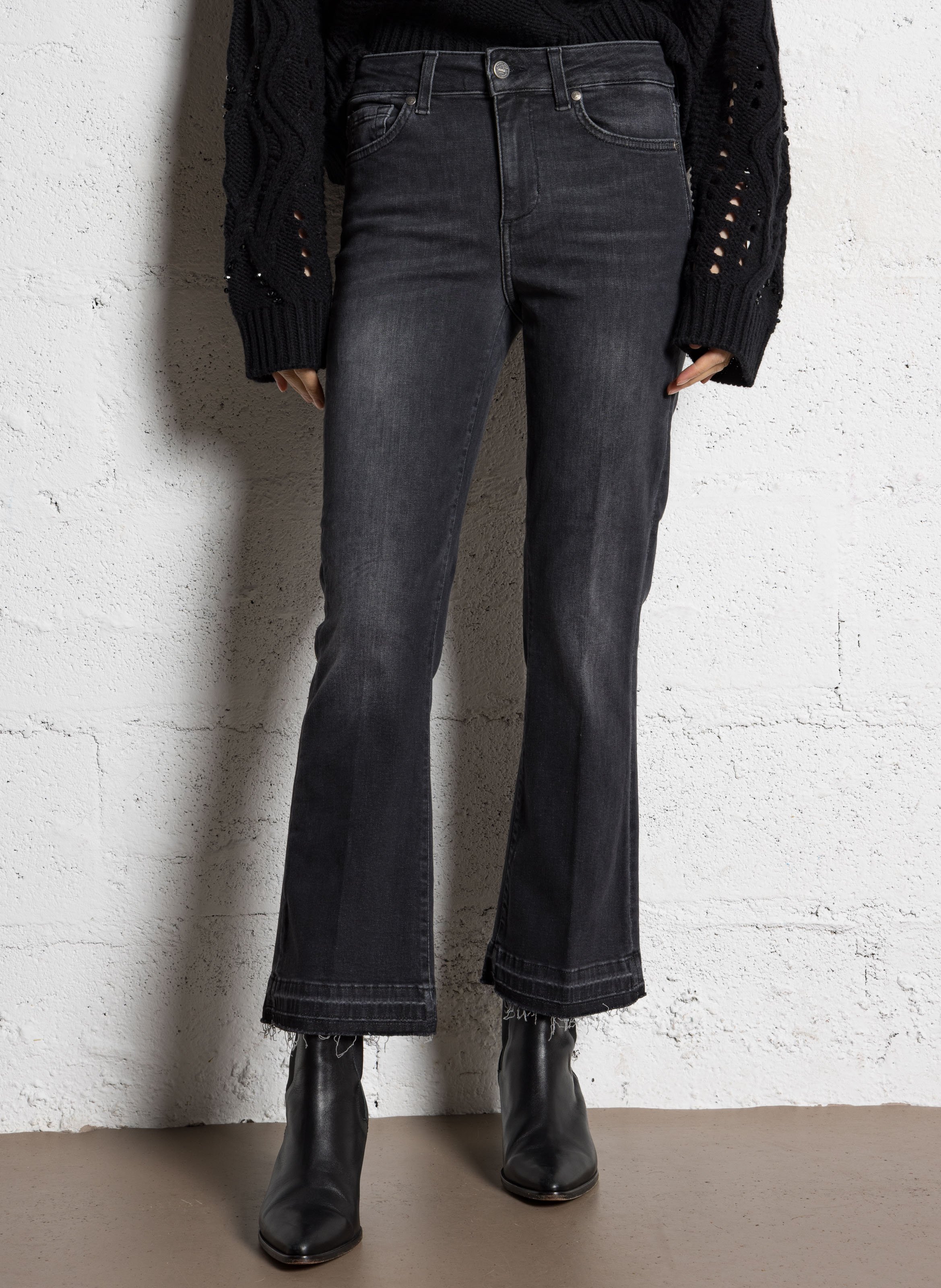 Bootcut-Jeans LIU JO Schwarz