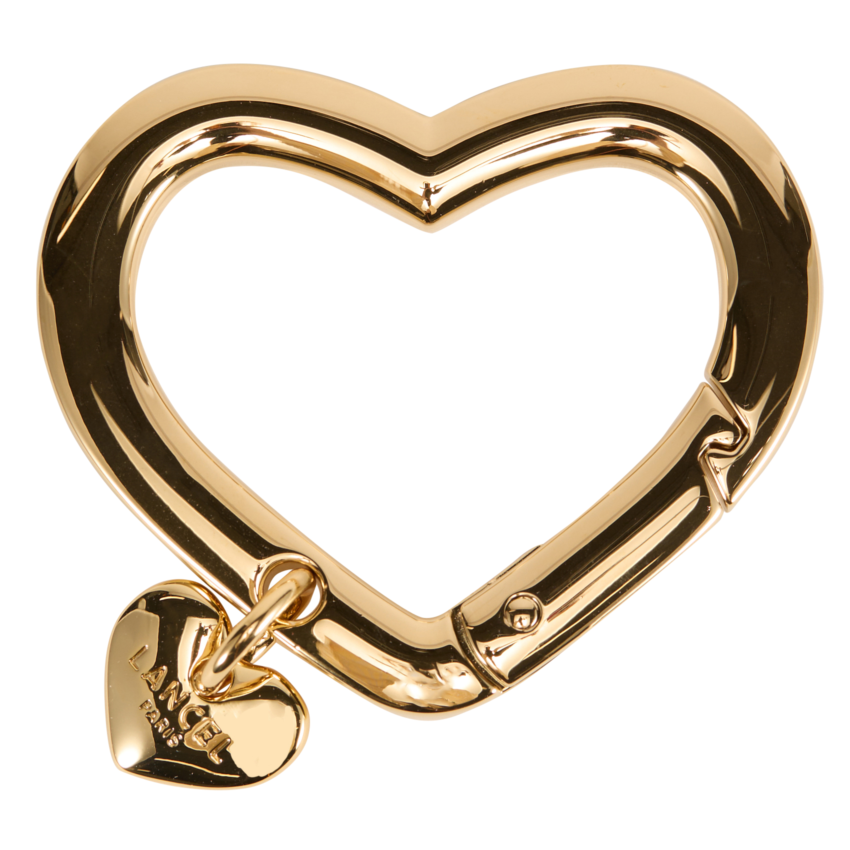 Porte-clé coeur  LANCEL Doré